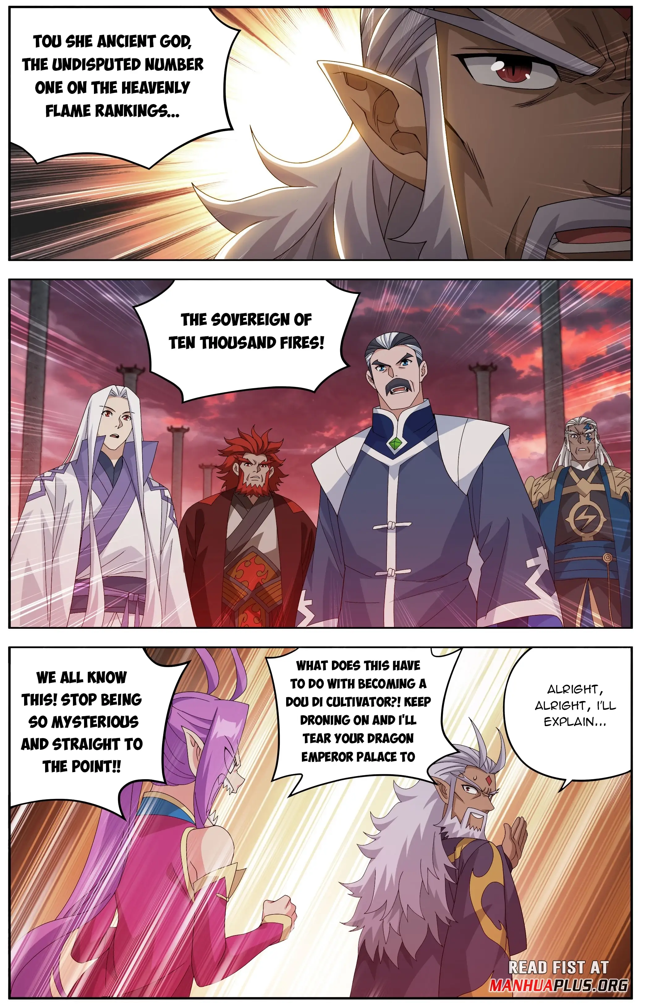 Read Battle Through The Heavens Manga Online