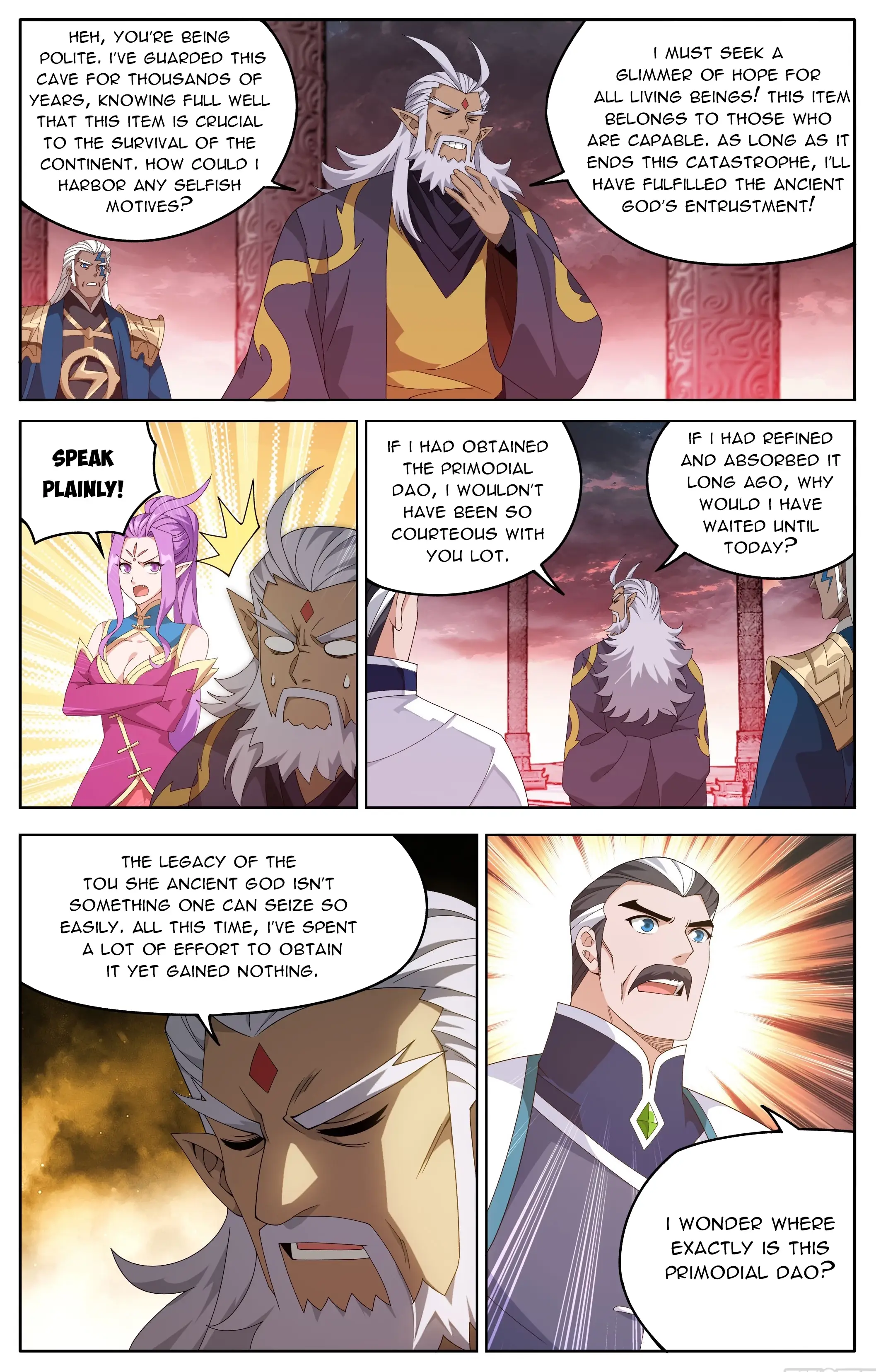 Read Battle Through The Heavens Manga Online