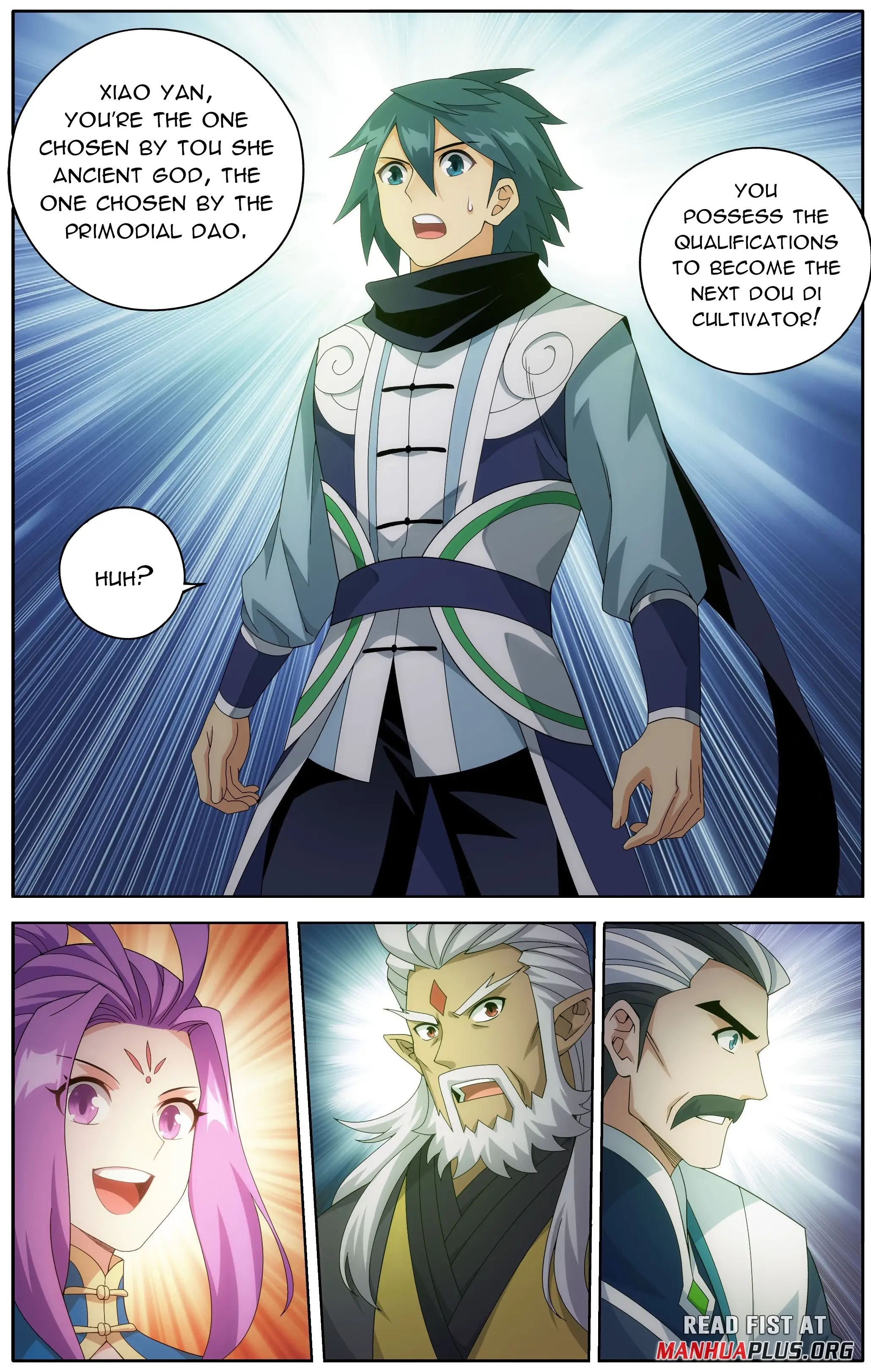 Read Battle Through The Heavens Manga Online