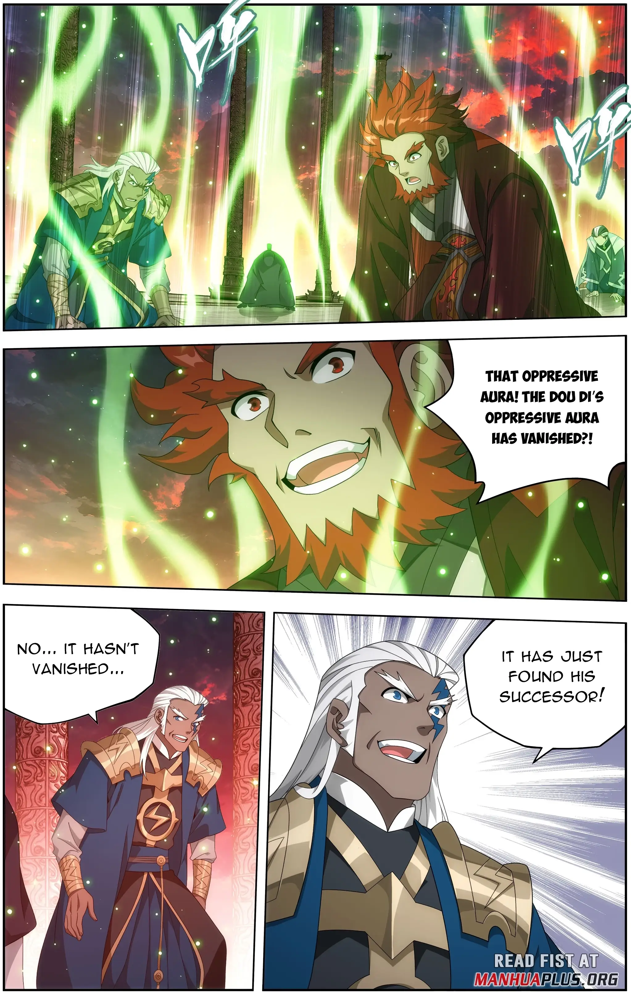 Read Battle Through The Heavens Manga Online