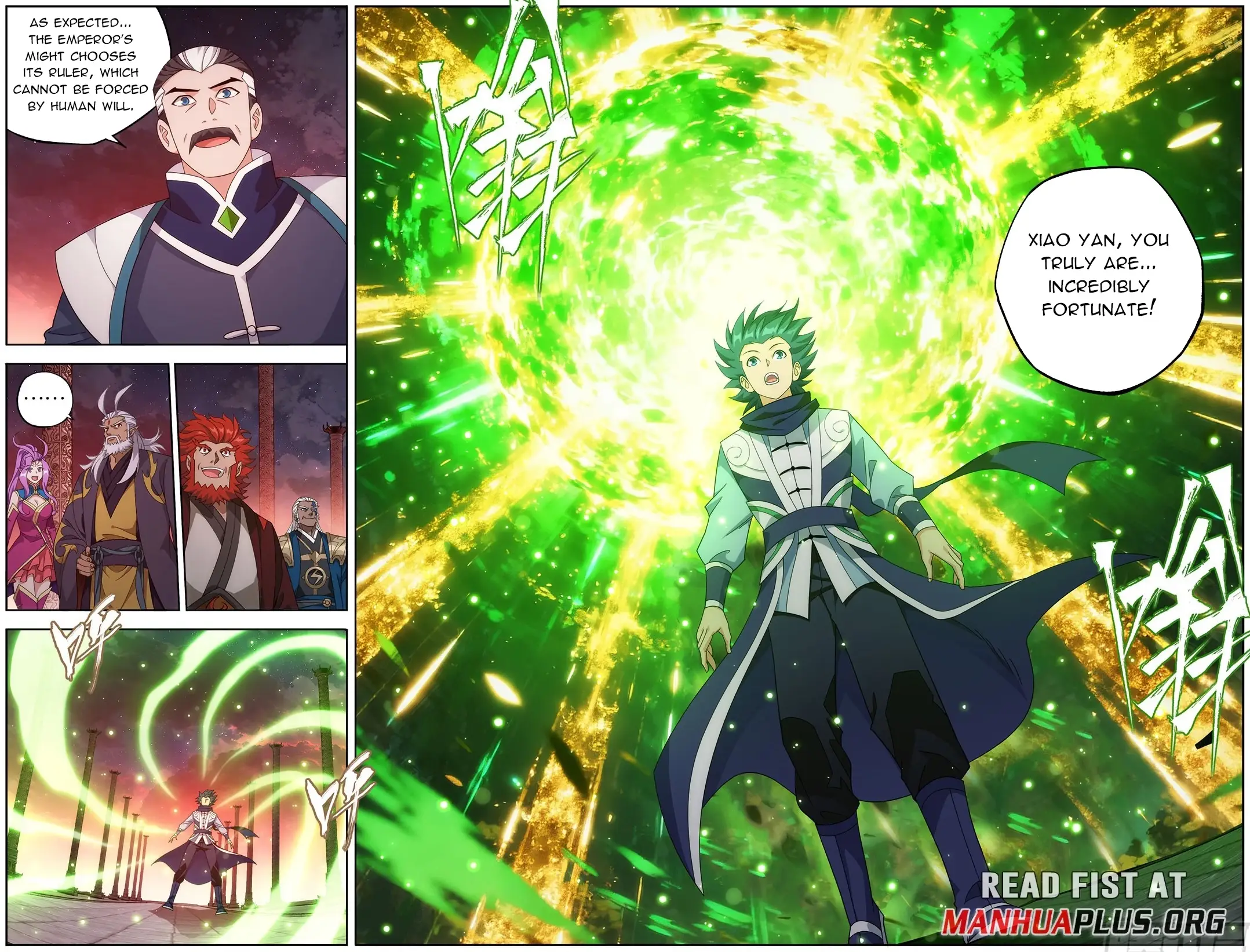 Read Battle Through The Heavens Manga Online
