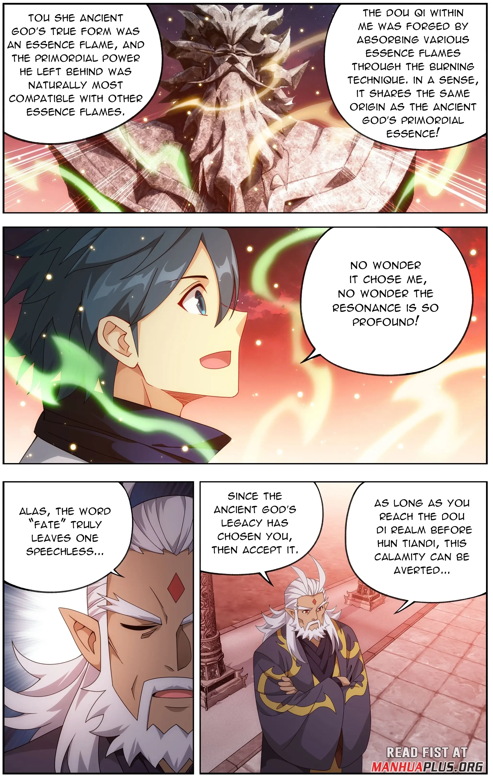 Read Battle Through The Heavens Manga Online