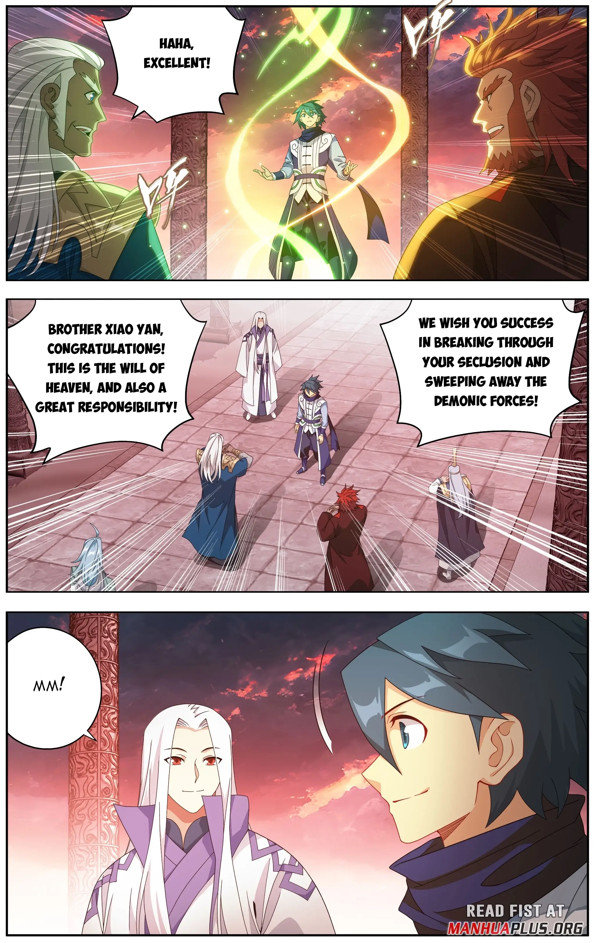 Read Battle Through The Heavens Manga Online