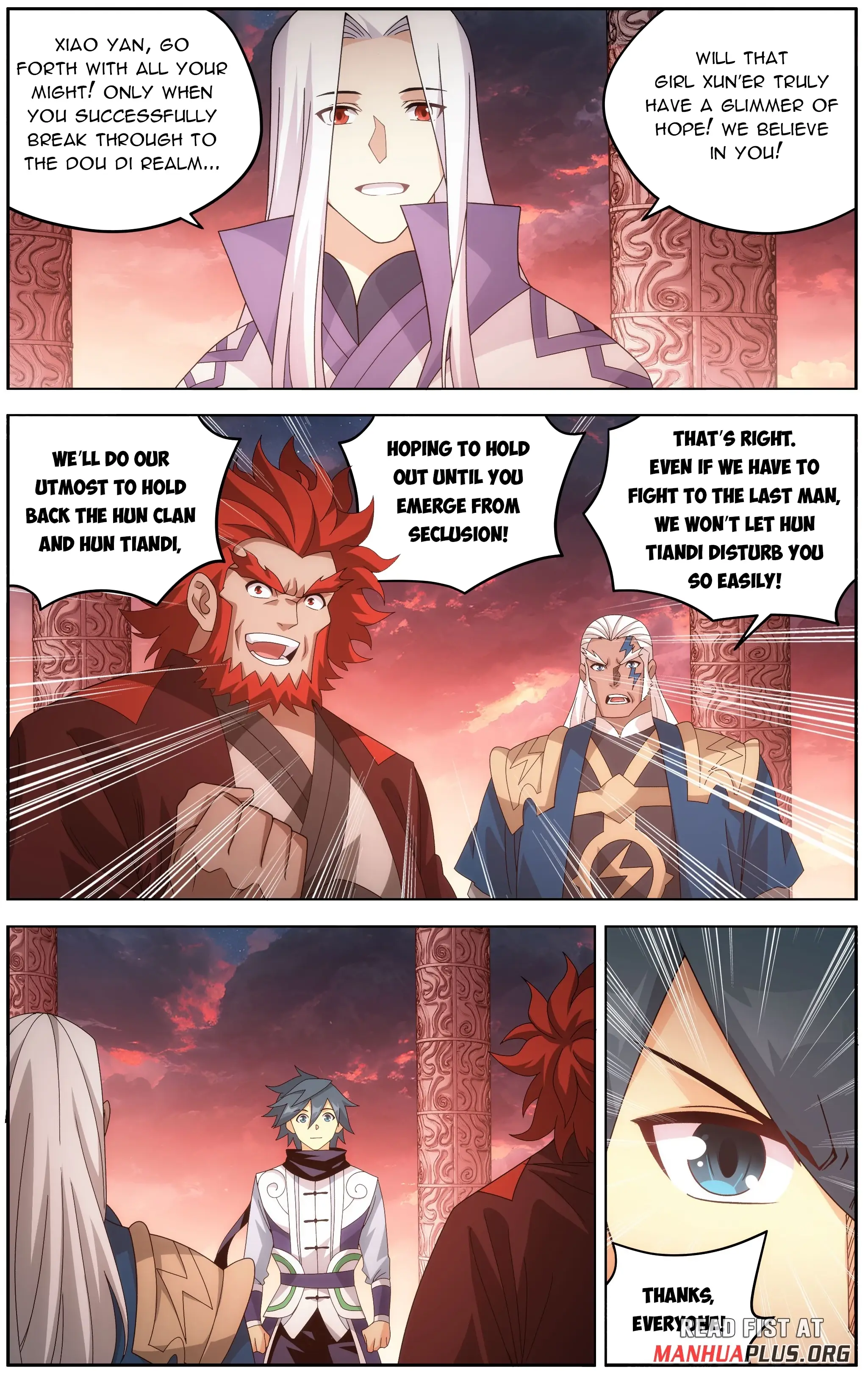 Read Battle Through The Heavens Manga Online