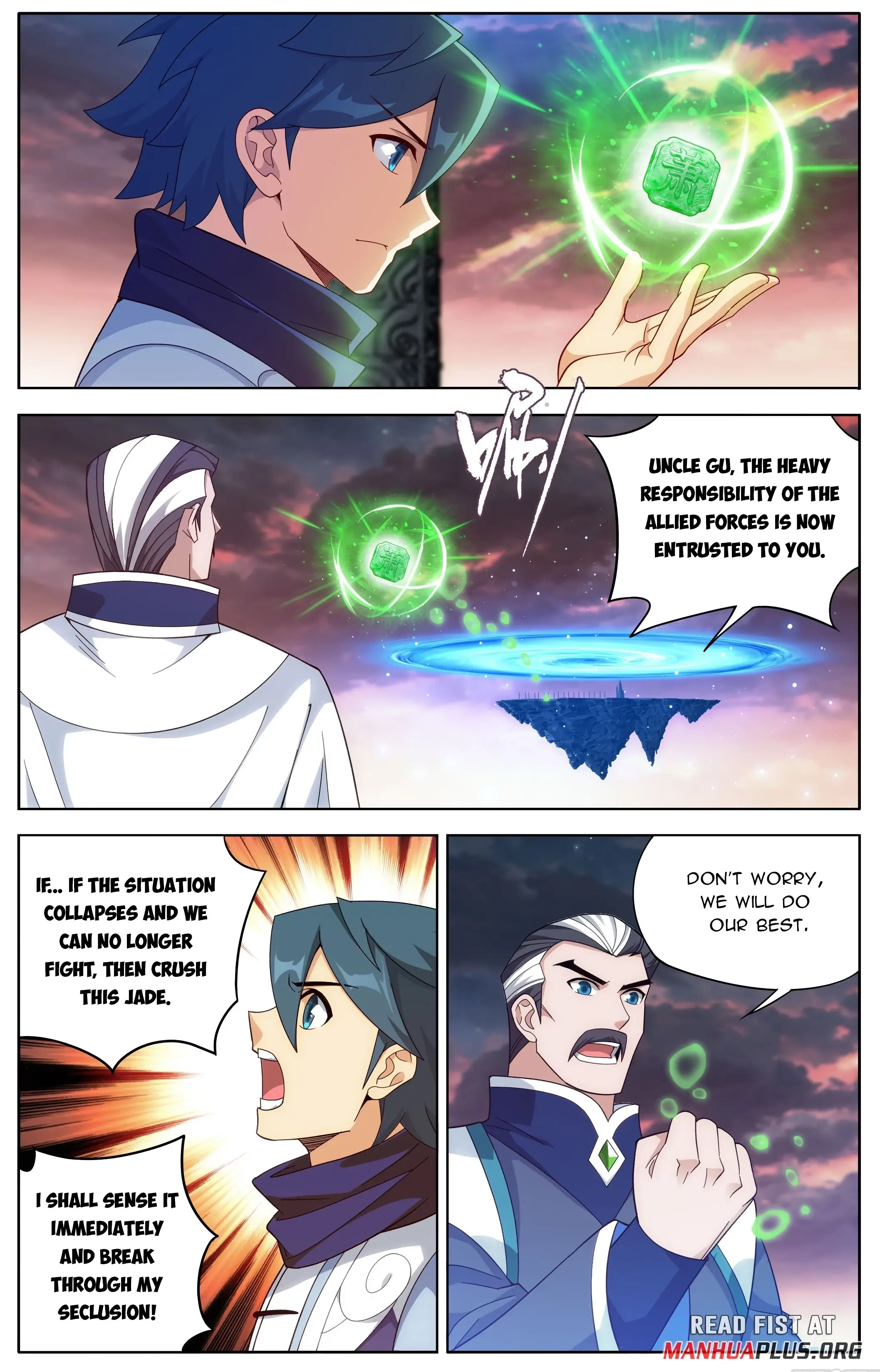Read Battle Through The Heavens Manga Online