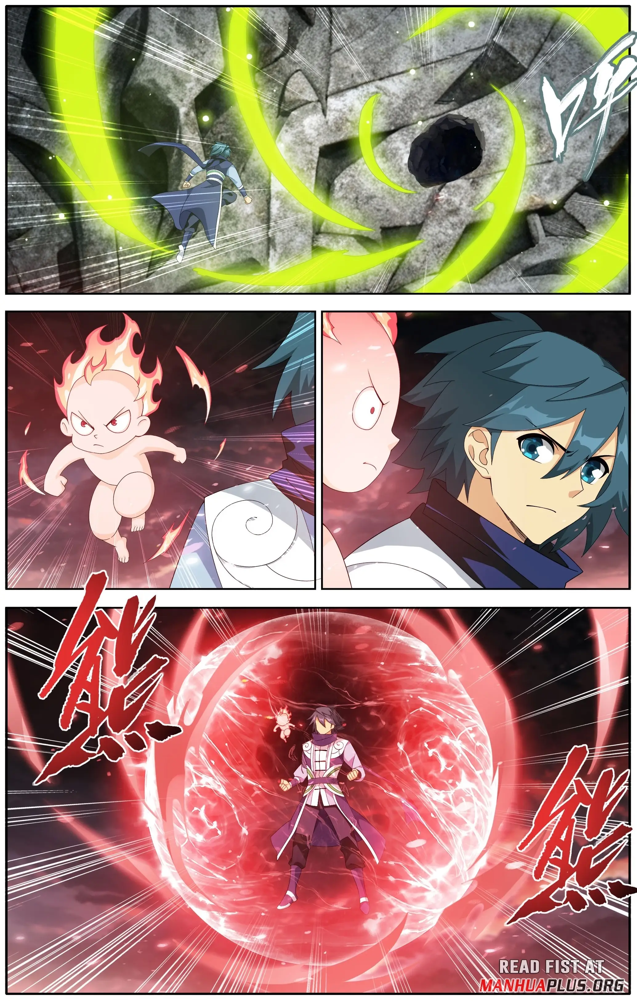 Read Battle Through The Heavens Manga Online