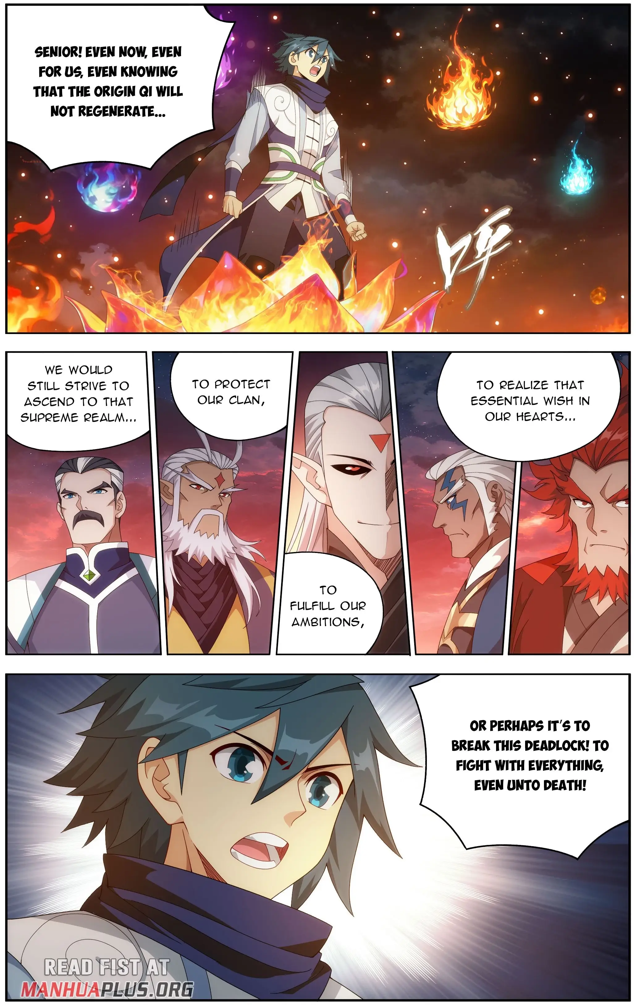 Read Battle Through The Heavens Manga Online