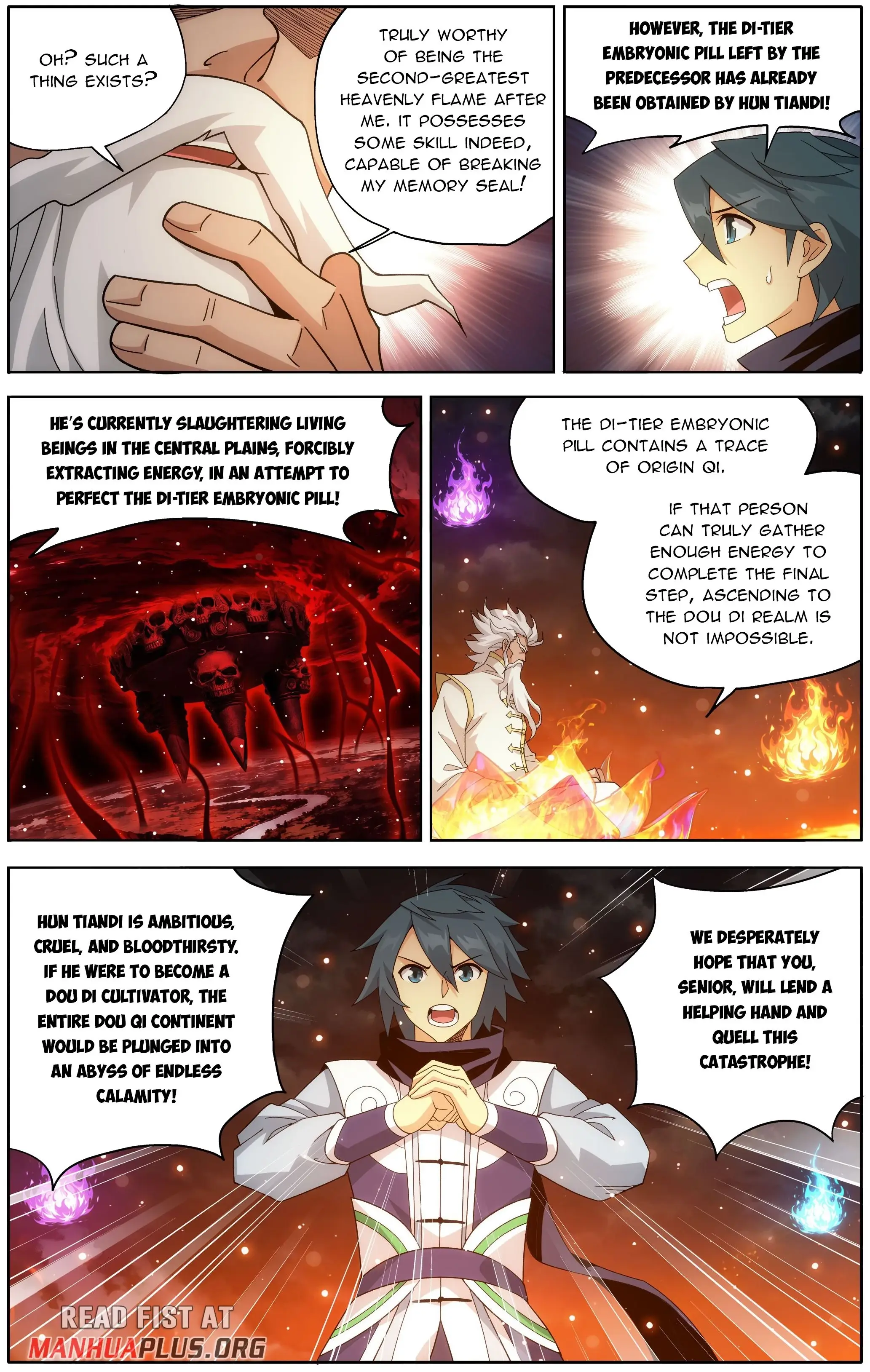 Read Battle Through The Heavens Manga Online