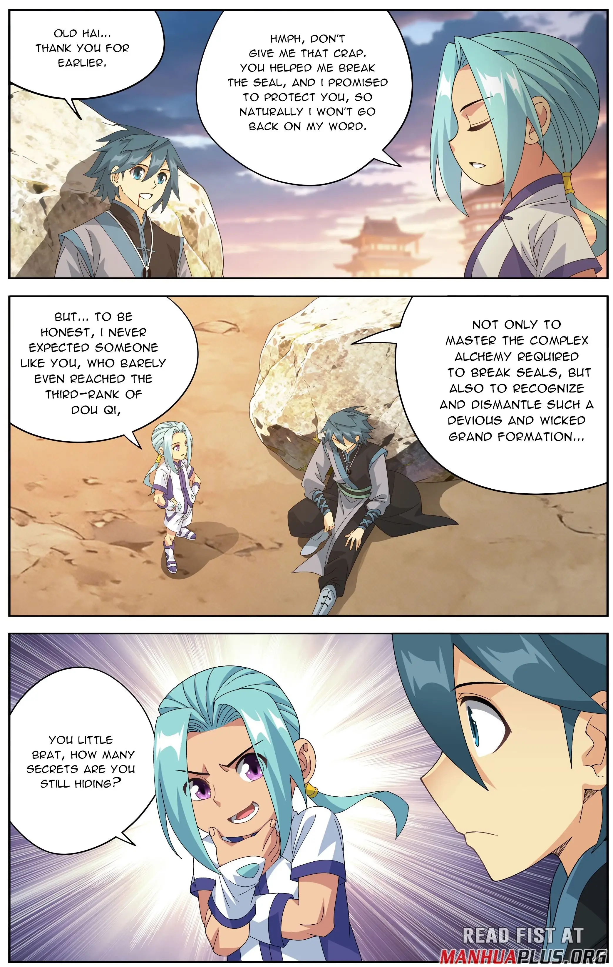 Read Battle Through The Heavens Manga Online