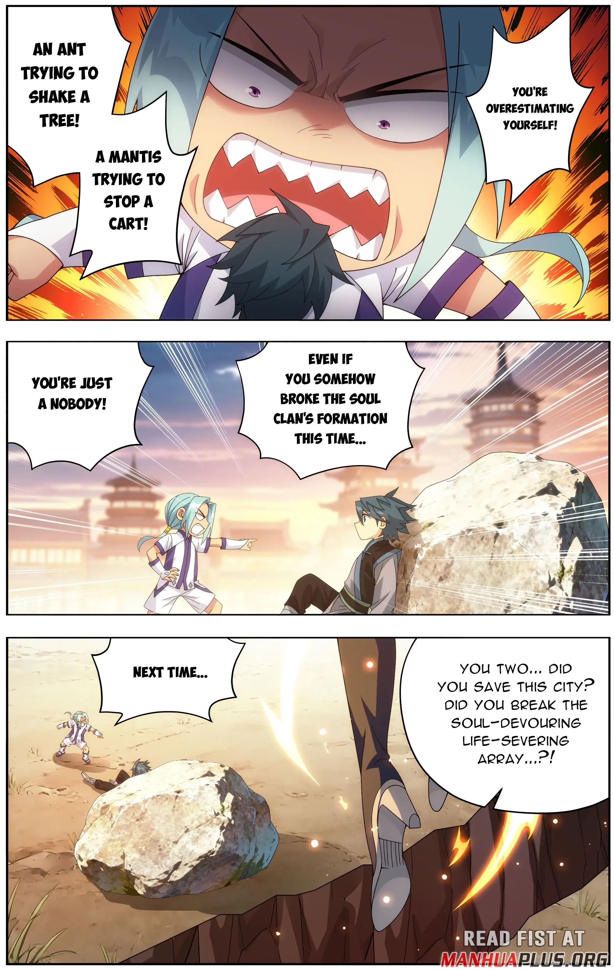 Read Battle Through The Heavens Manga Online