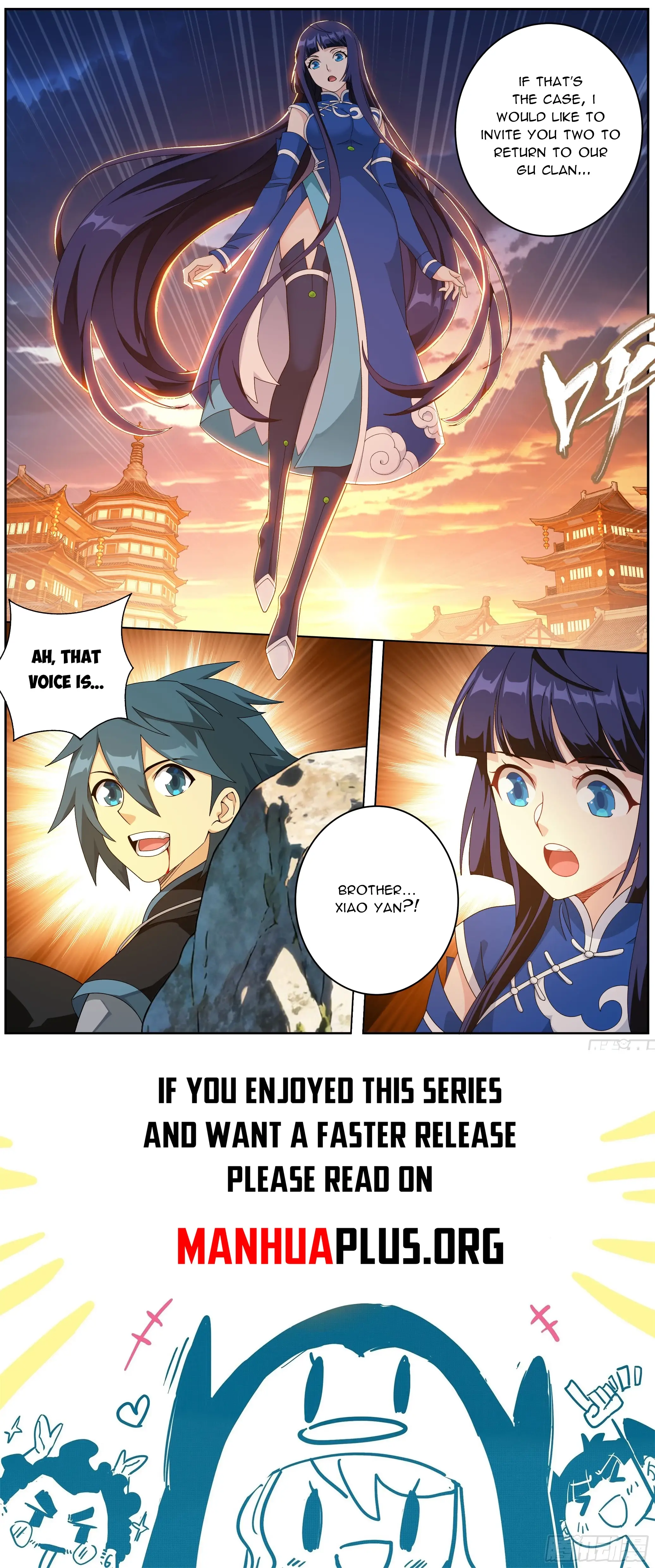 Read Battle Through The Heavens Manga Online