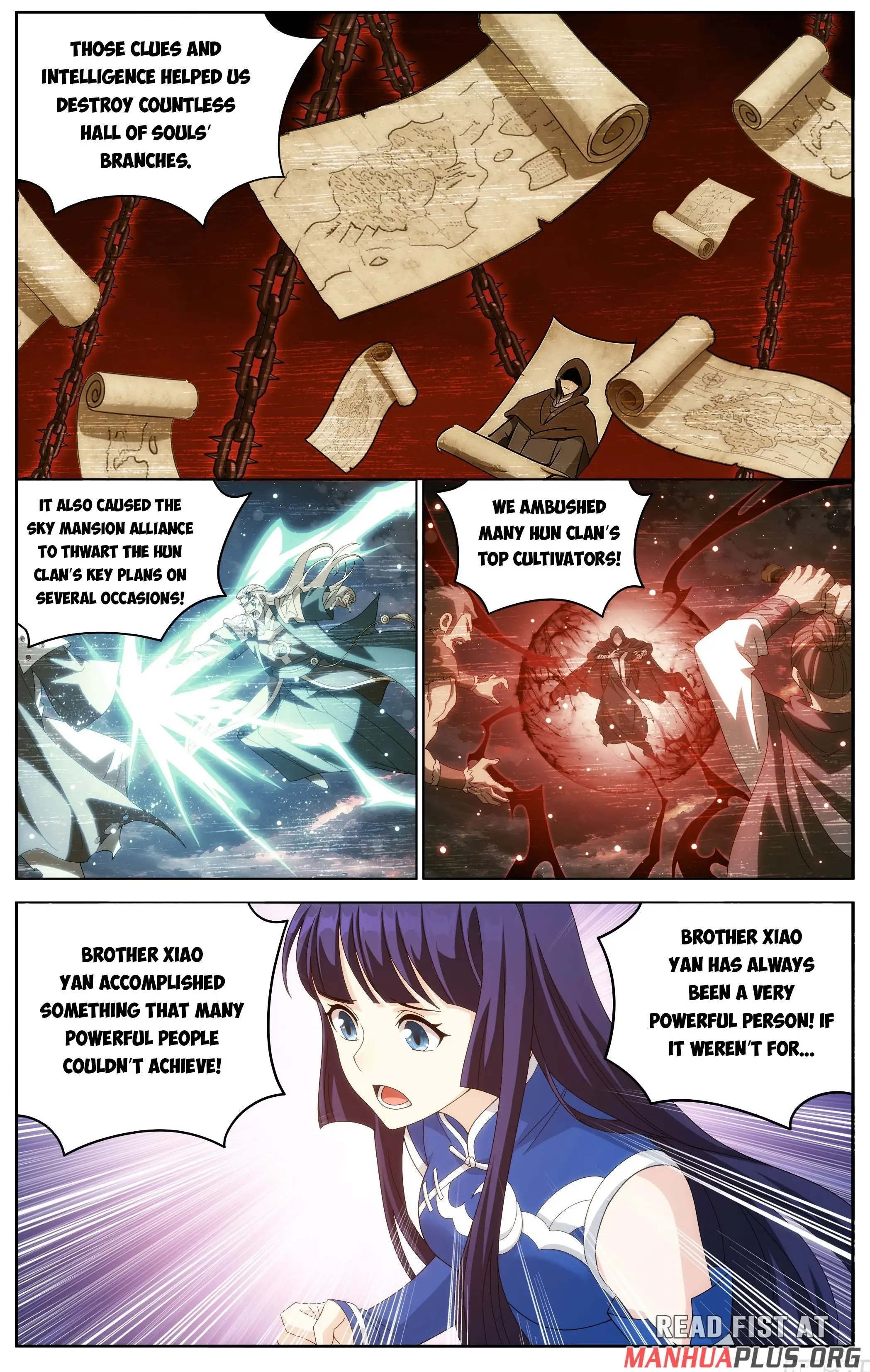 Read Battle Through The Heavens Manga Online