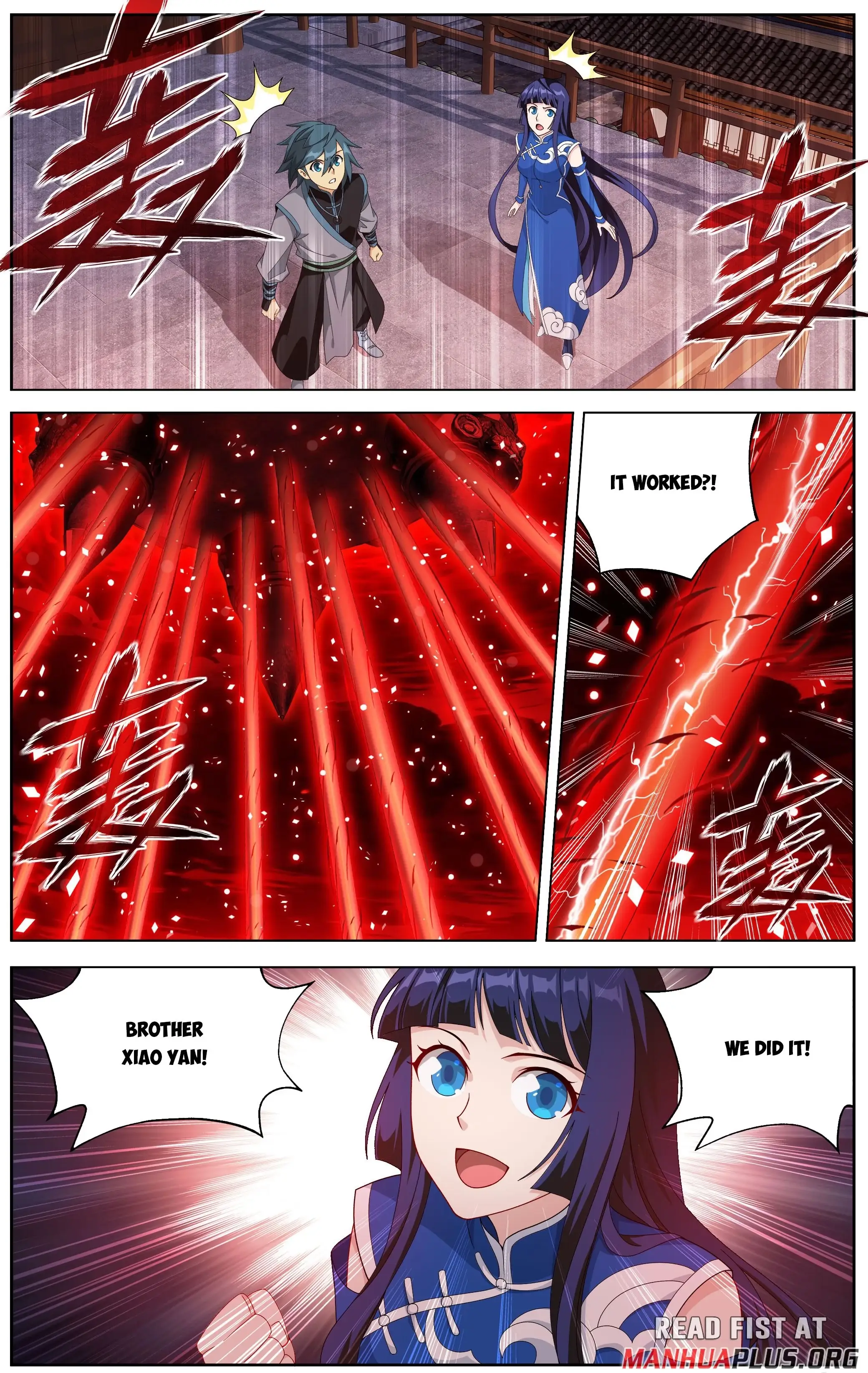 Read Battle Through The Heavens Manga Online