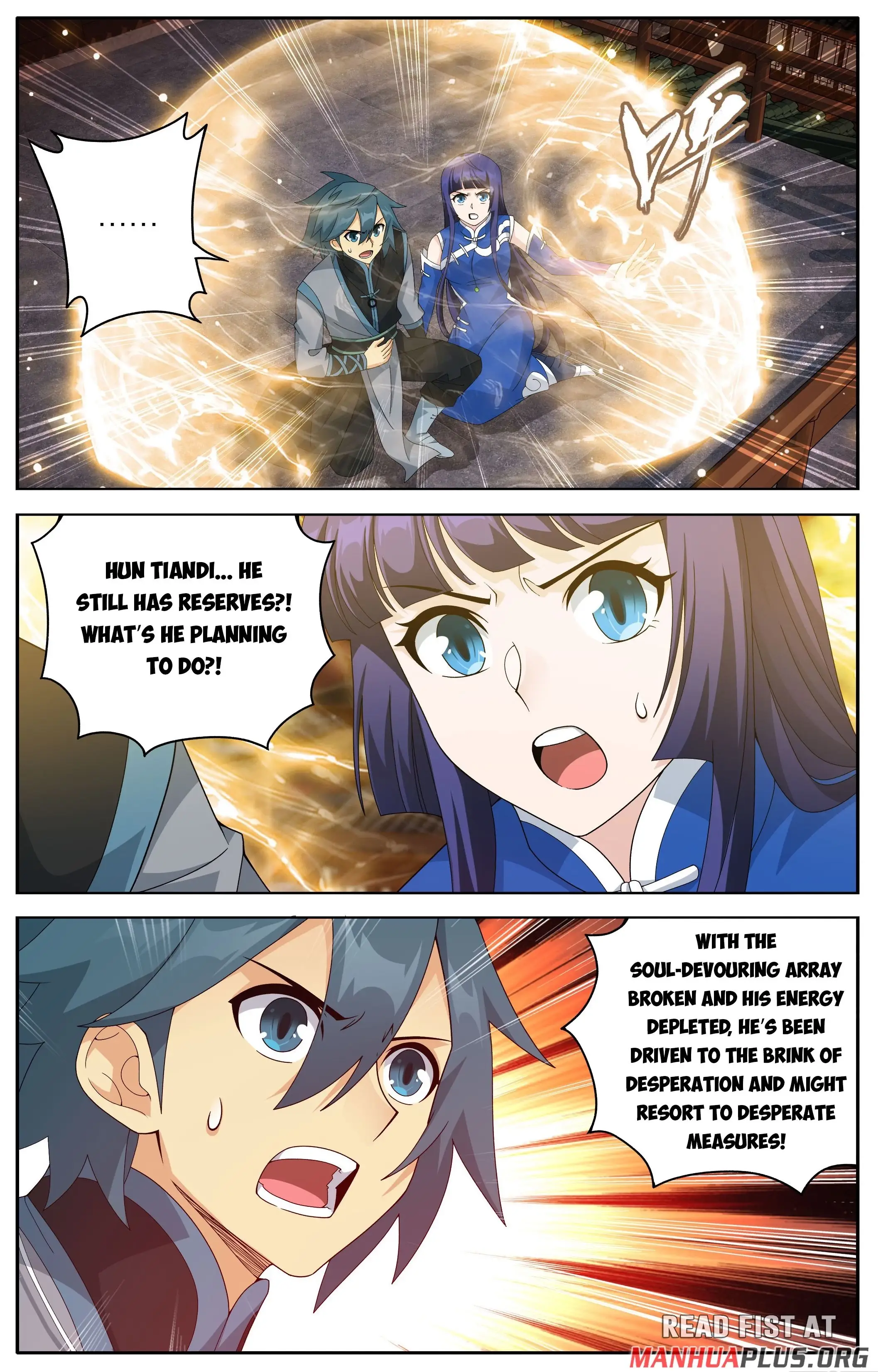 Read Battle Through The Heavens Manga Online