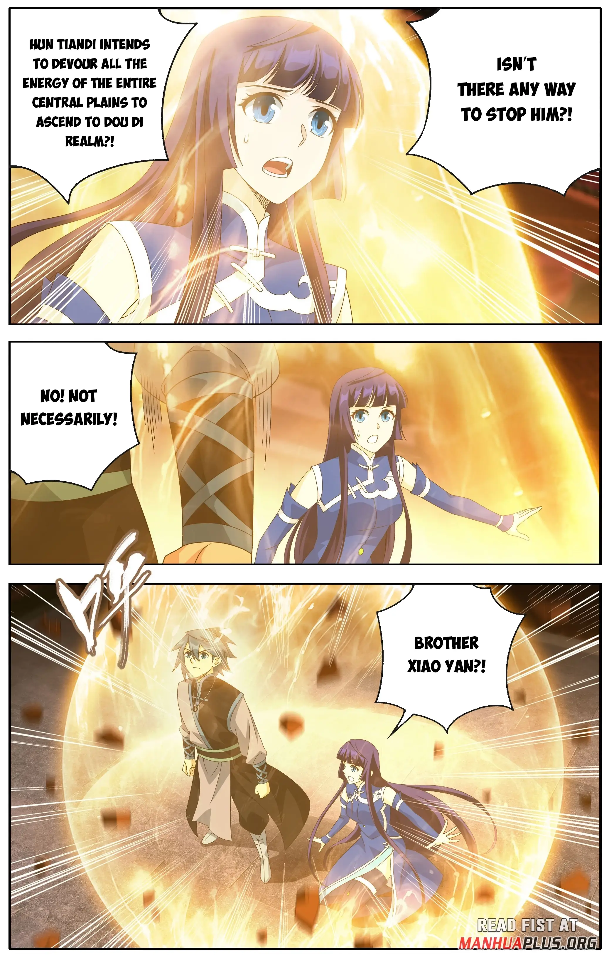 Read Battle Through The Heavens Manga Online