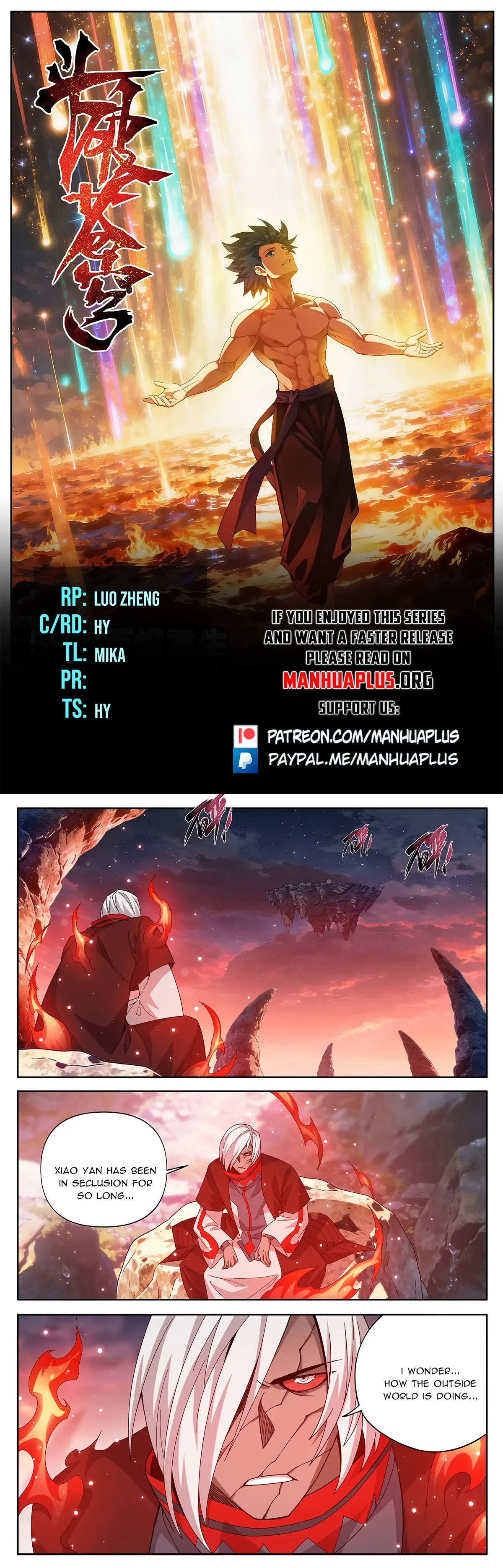 Read Battle Through The Heavens Manga Online