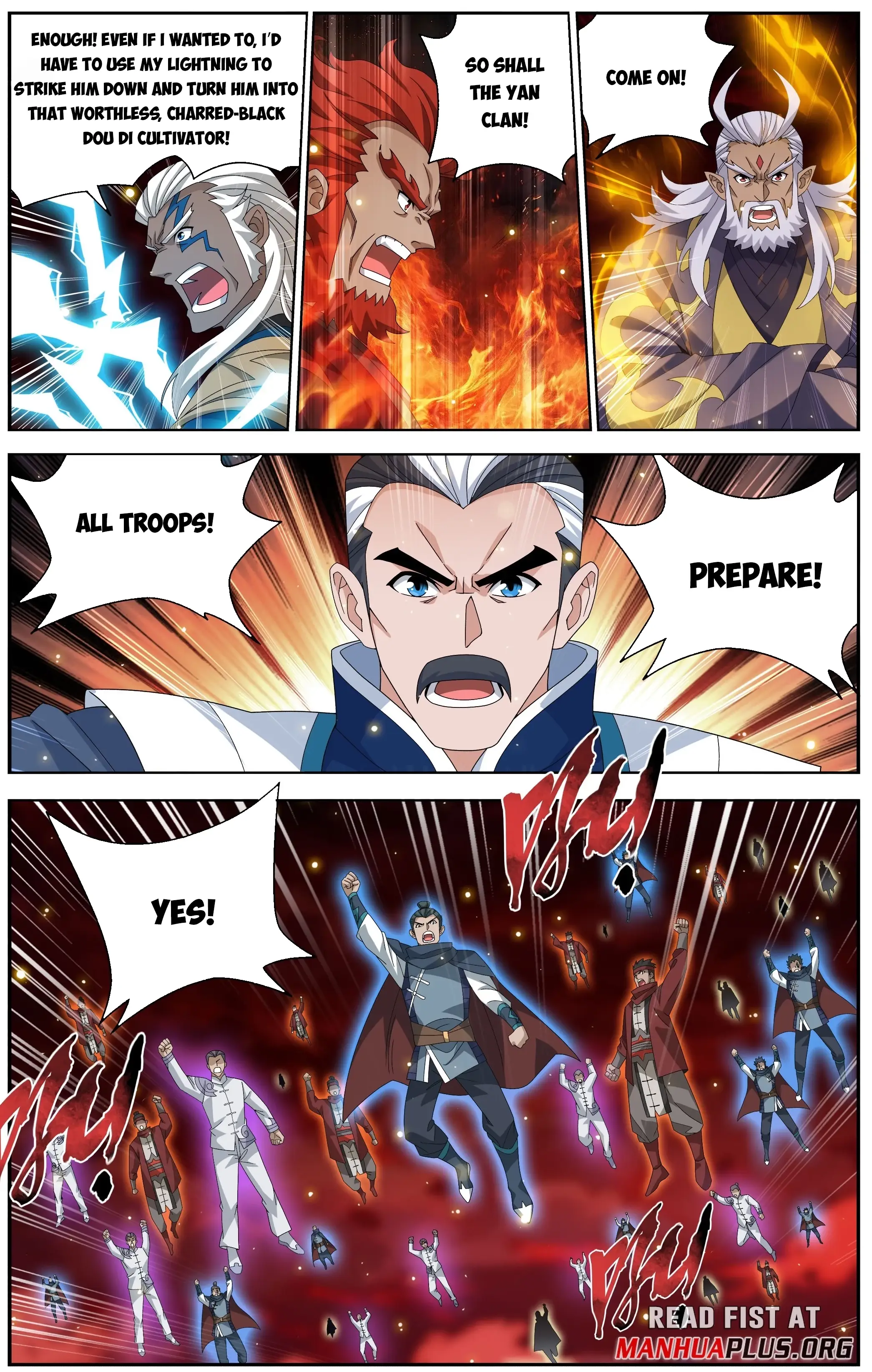 Read Battle Through The Heavens Manga Online