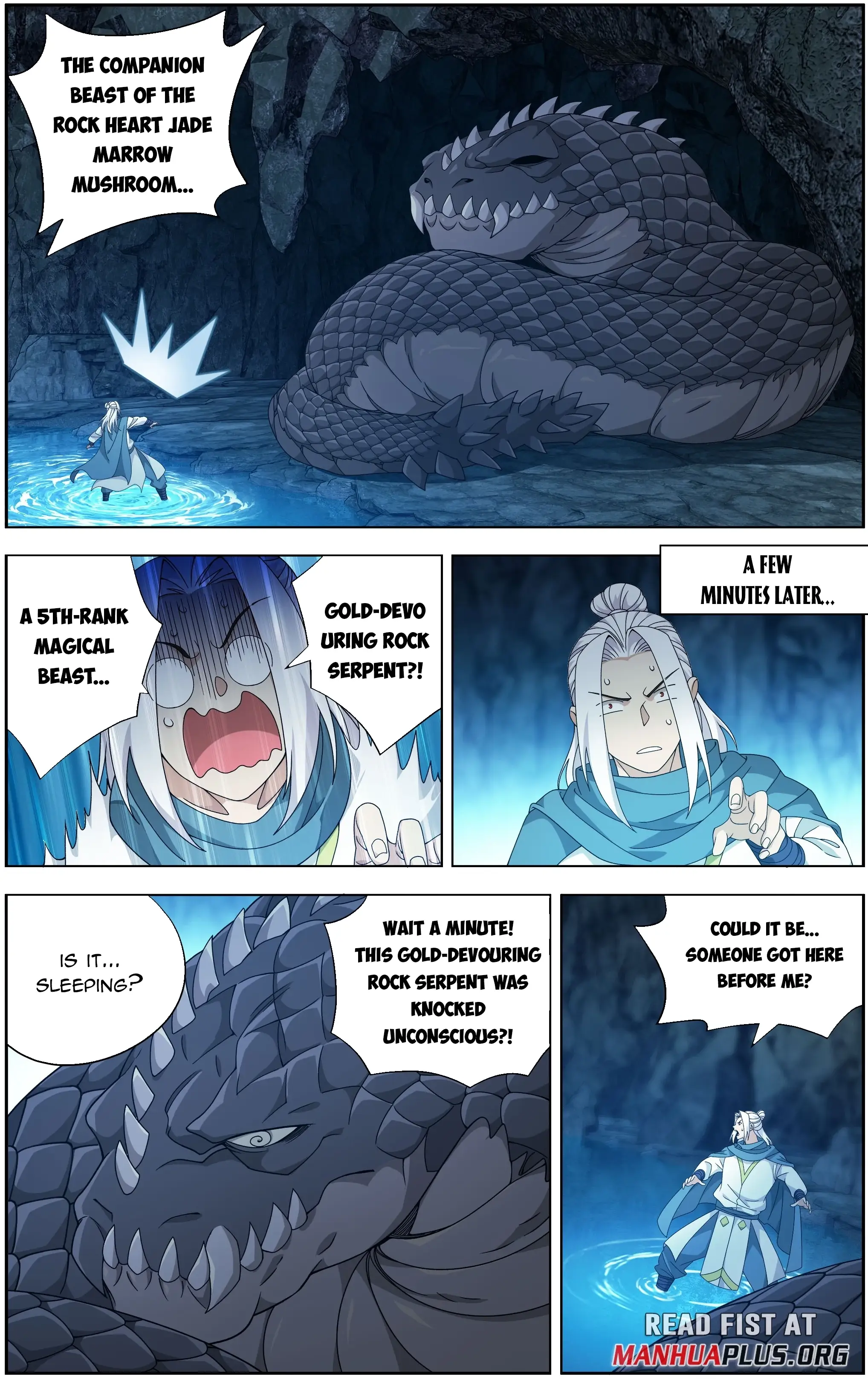Read Battle Through The Heavens Manga Online