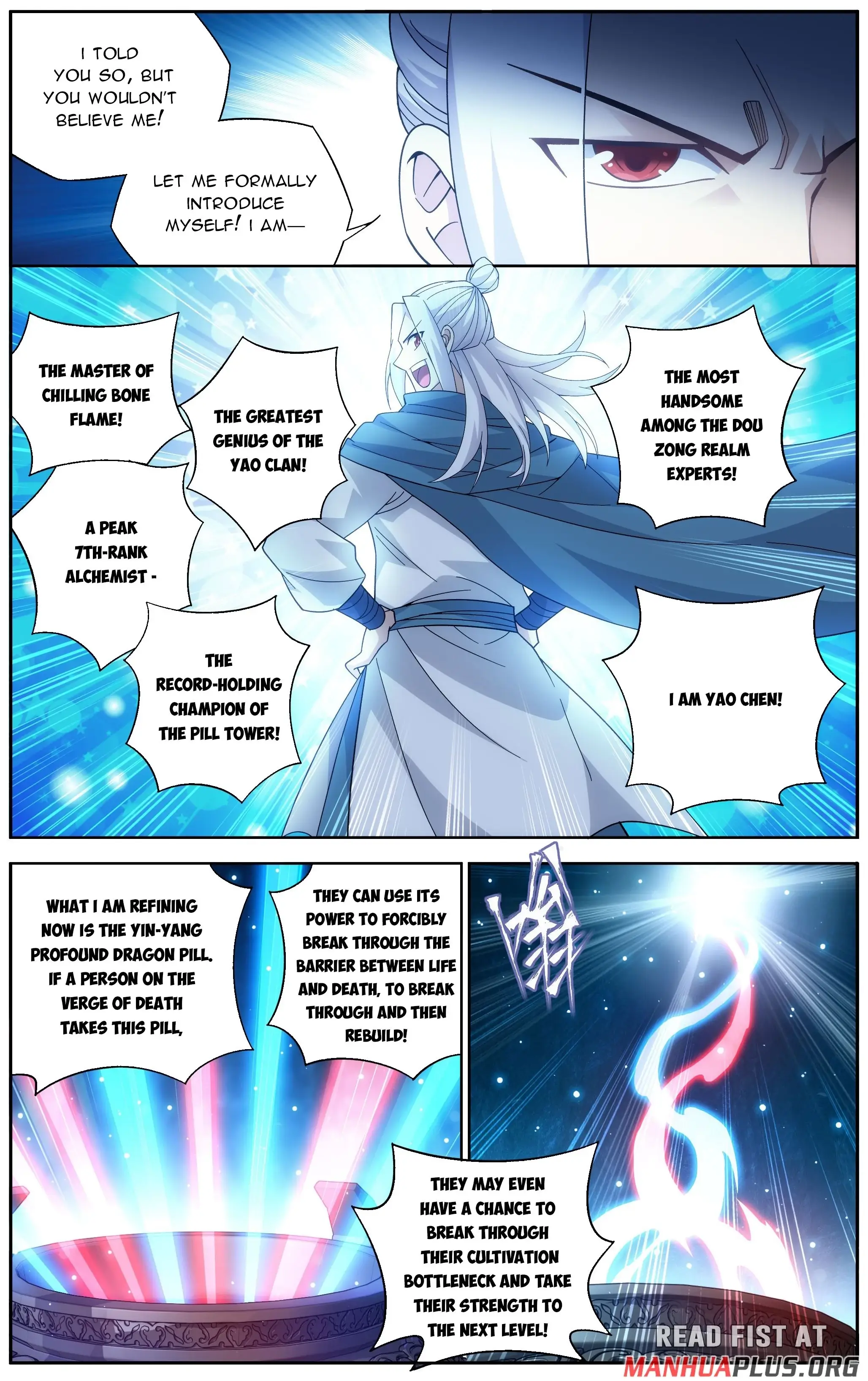 Read Battle Through The Heavens Manga Online