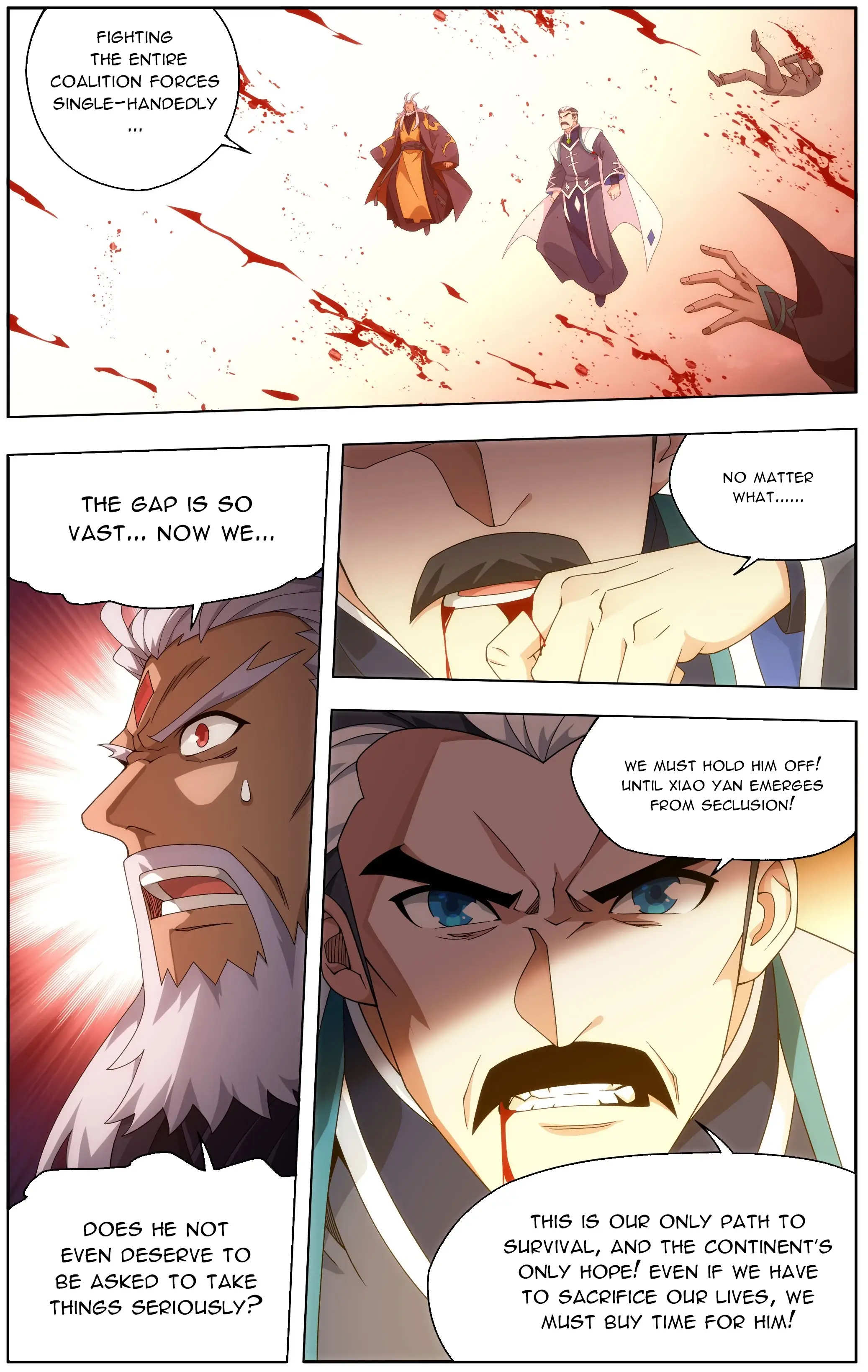 Read Battle Through The Heavens Manga Online
