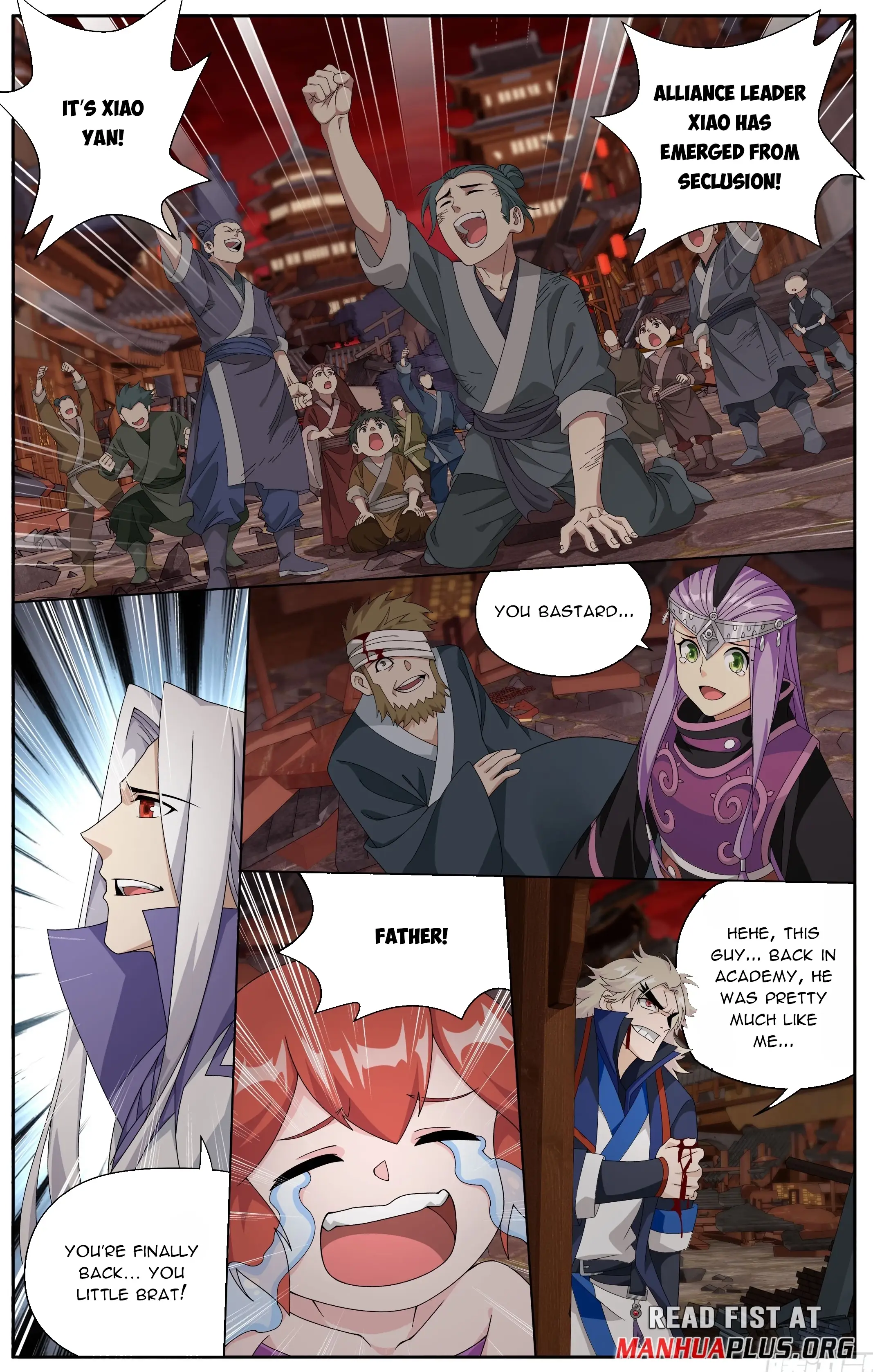 Read Battle Through The Heavens Manga Online