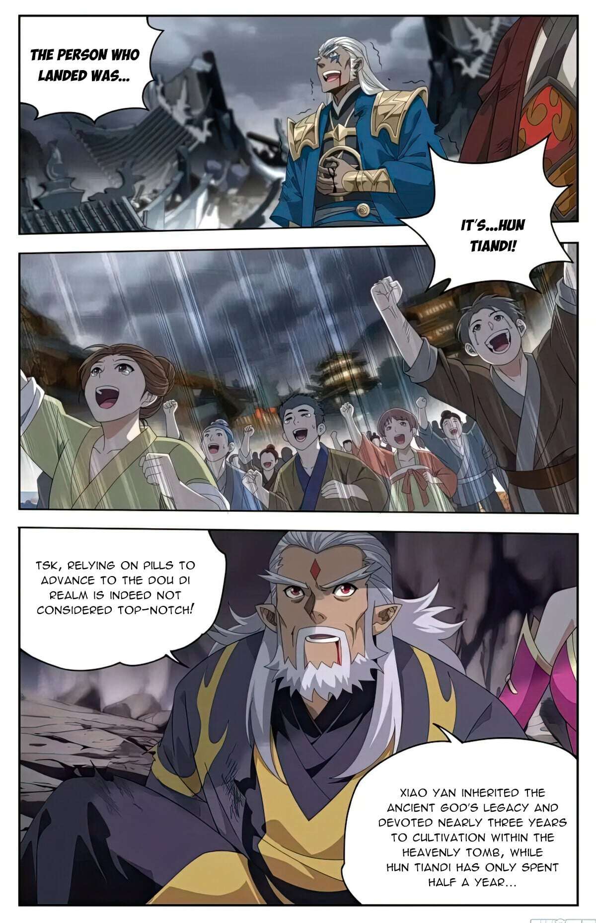 Read Battle Through The Heavens Manga Online