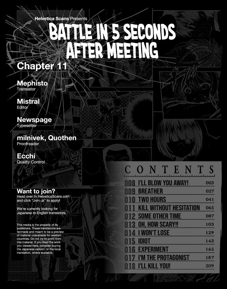 Read Battle in 5 Seconds After Meeting Manga Online