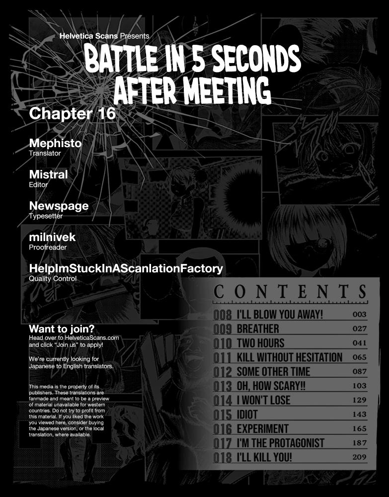 Read Battle in 5 Seconds After Meeting Manga Online