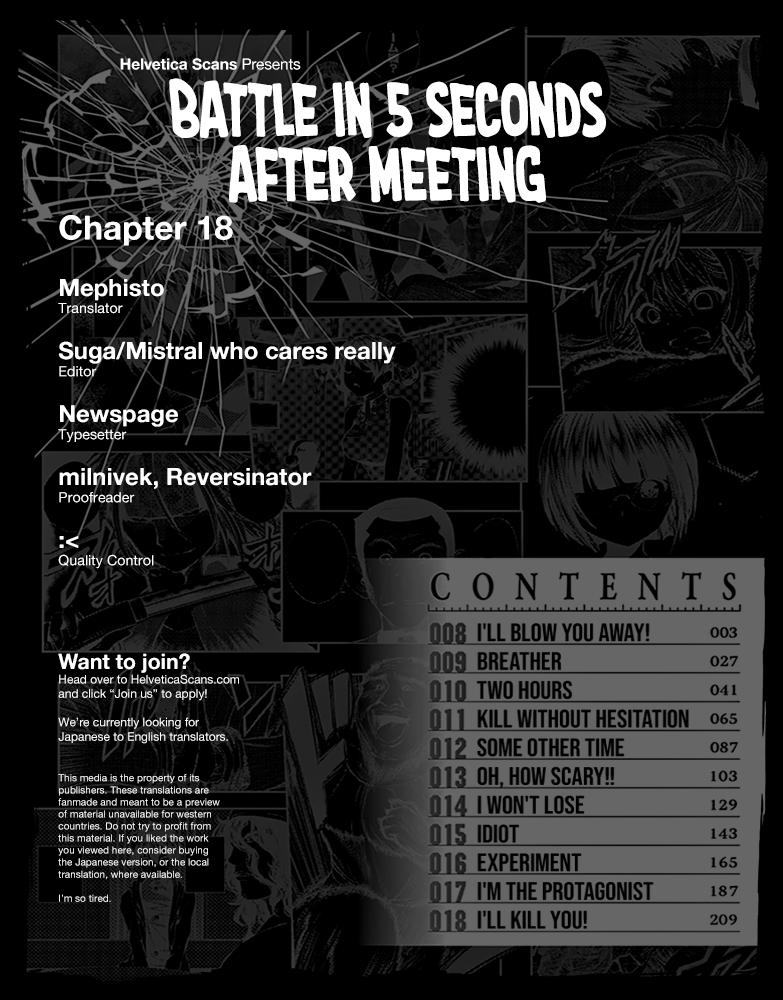 Read Battle in 5 Seconds After Meeting Manga Online