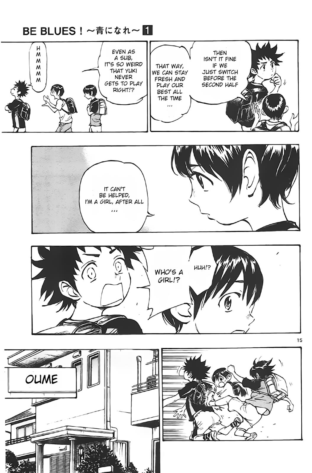 Read Be Blues! - Ao ni Nare Manga Online