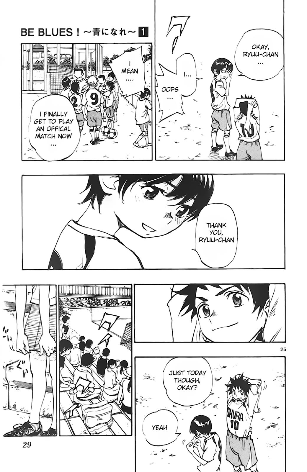 Read Be Blues! - Ao ni Nare Manga Online