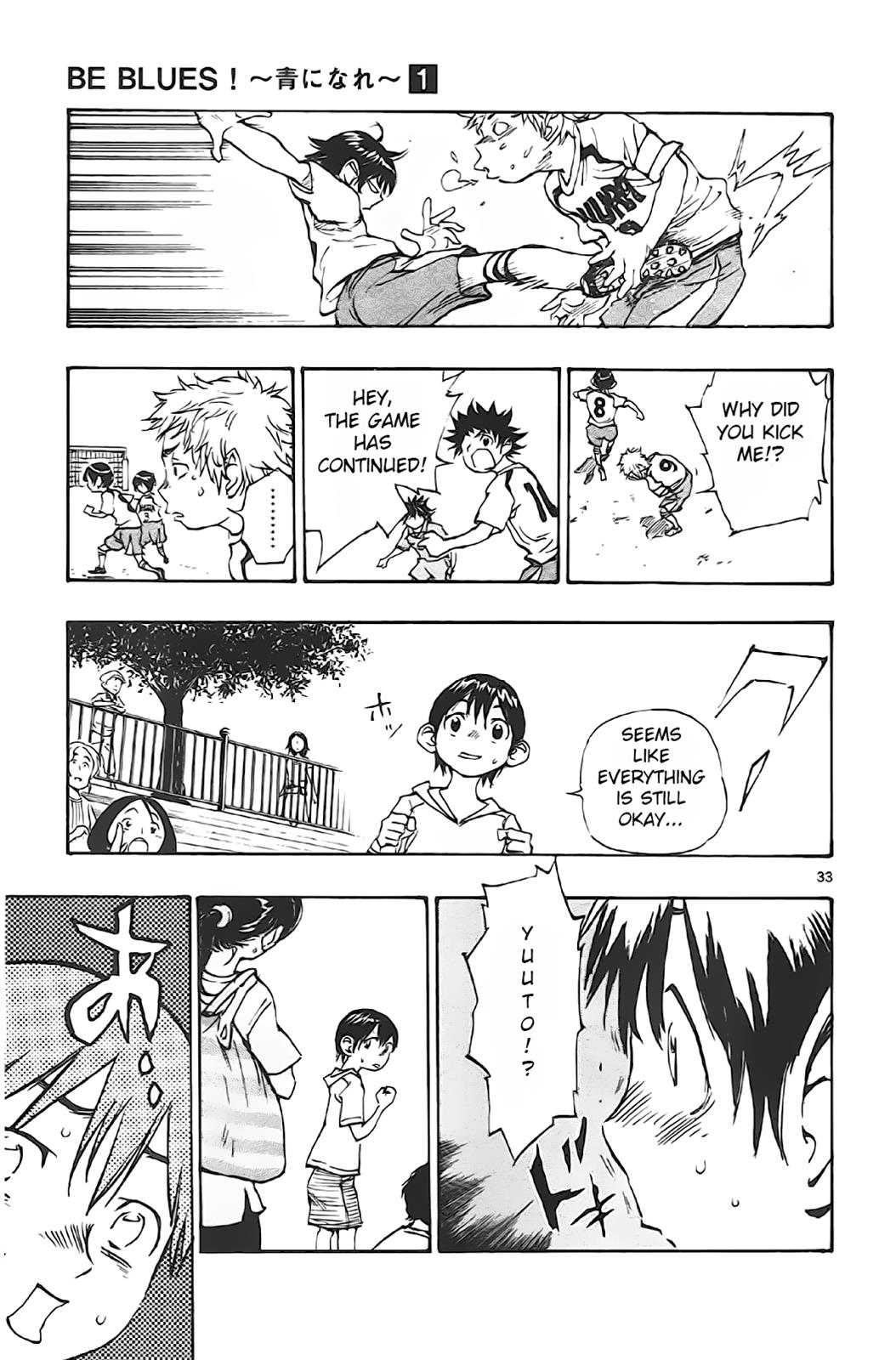 Read Be Blues! - Ao ni Nare Manga Online