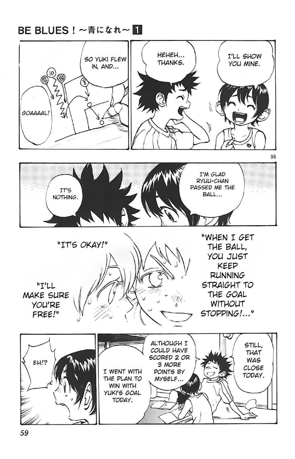 Read Be Blues! - Ao ni Nare Manga Online