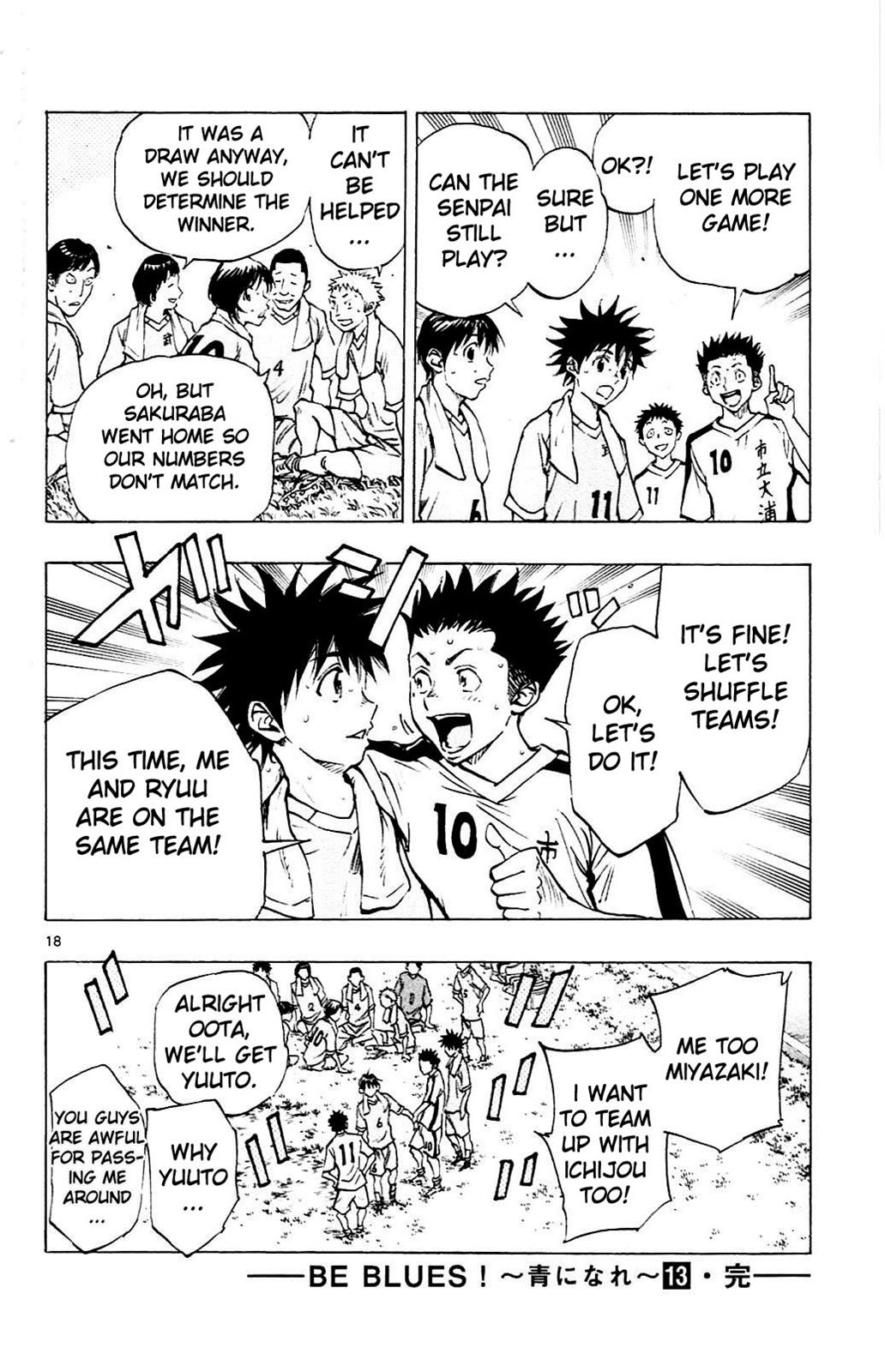 Read Be Blues! - Ao ni Nare Manga Online