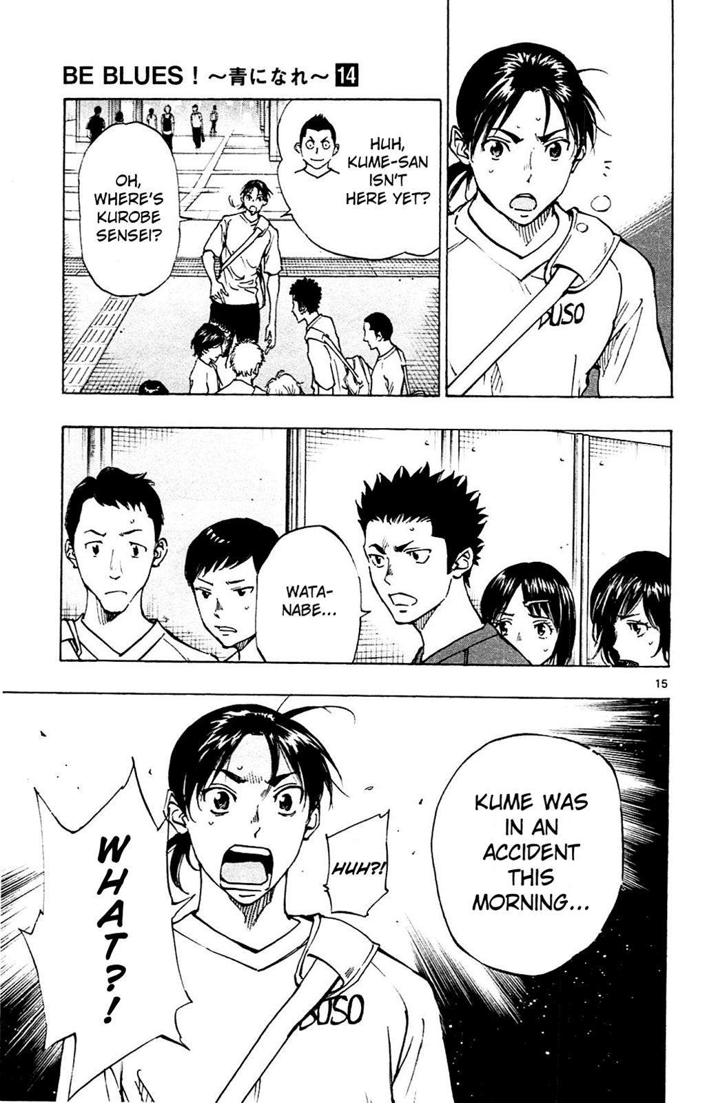 Read Be Blues! - Ao ni Nare Manga Online