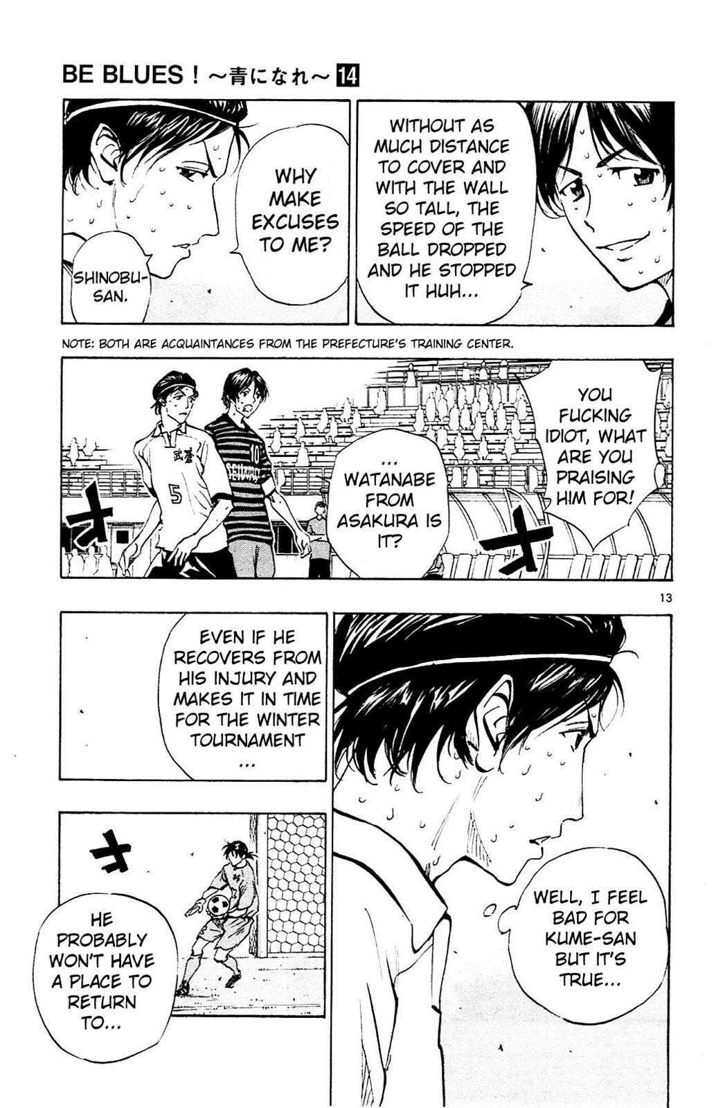 Read Be Blues! - Ao ni Nare Manga Online