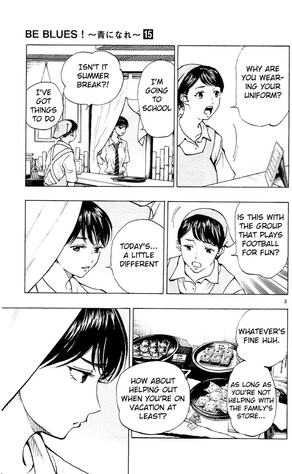 Read Be Blues! - Ao ni Nare Manga Online