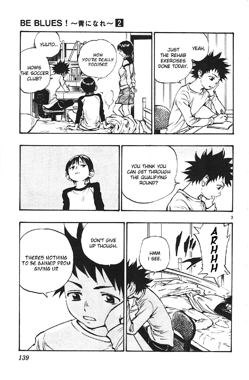 Read Be Blues! - Ao ni Nare Manga Online