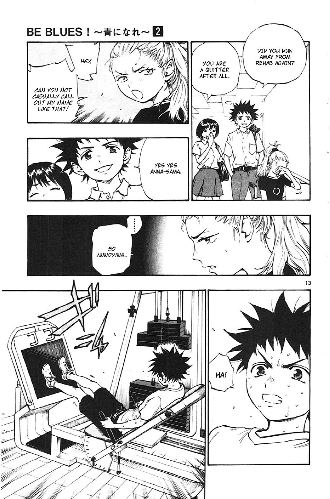 Read Be Blues! - Ao ni Nare Manga Online