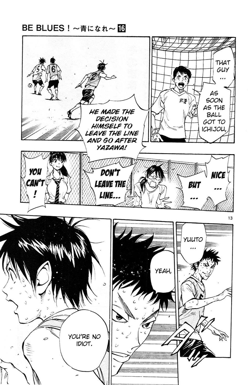 Read Be Blues! - Ao ni Nare Manga Online