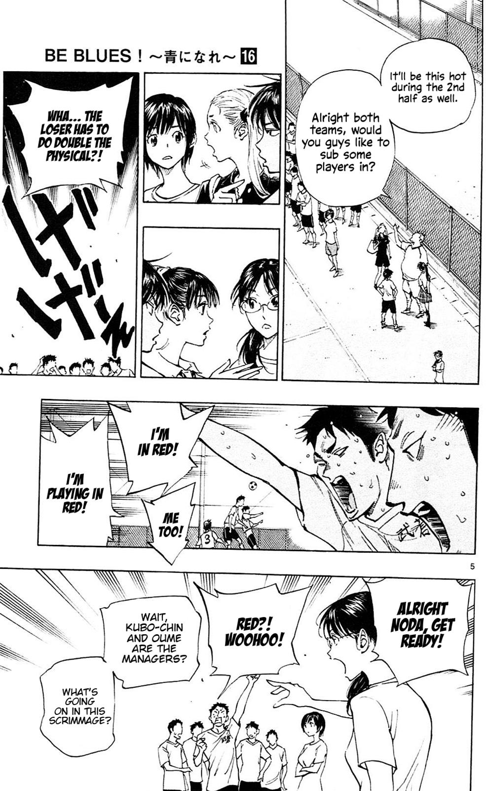 Read Be Blues! - Ao ni Nare Manga Online