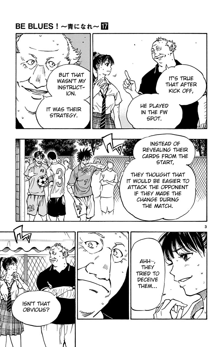 Read Be Blues! - Ao ni Nare Manga Online