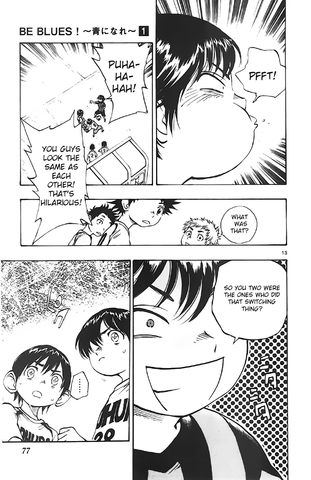 Read Be Blues! - Ao ni Nare Manga Online