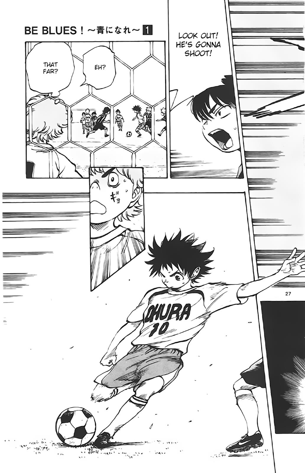 Read Be Blues! - Ao ni Nare Manga Online