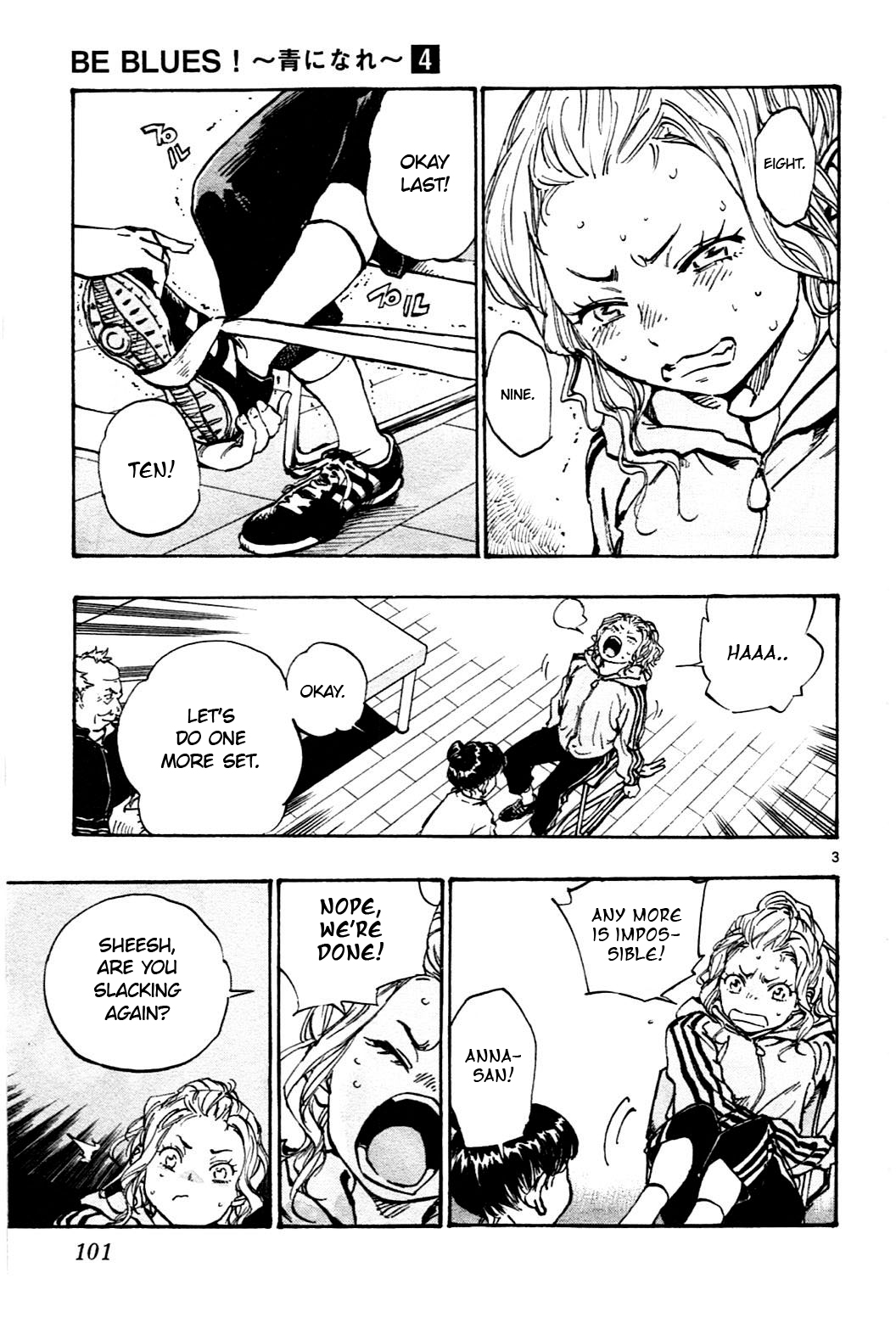Read Be Blues! - Ao ni Nare Manga Online