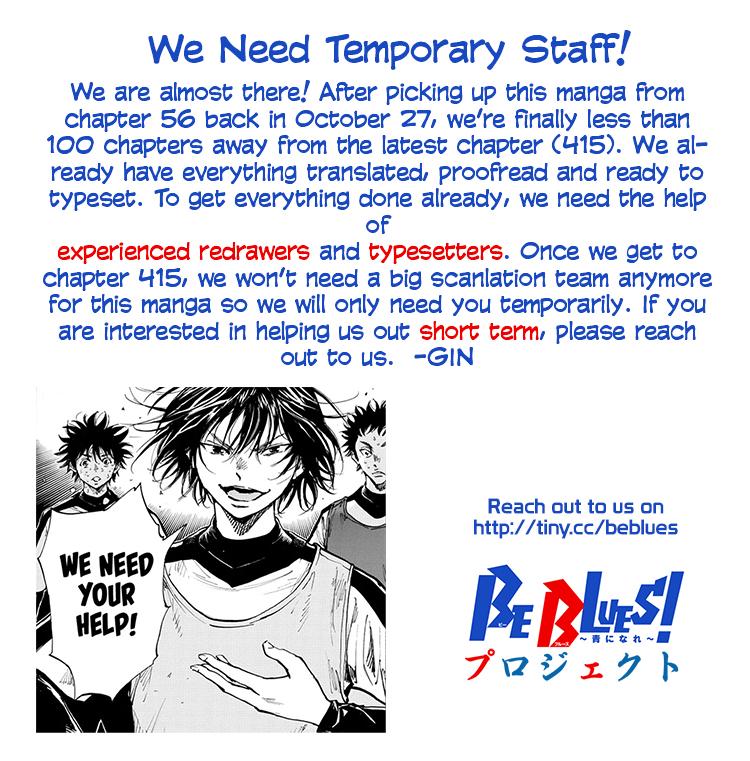 Read Be Blues! - Ao ni Nare Manga Online