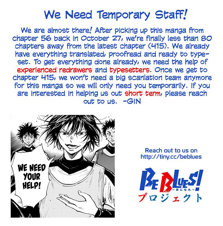 Read Be Blues! - Ao ni Nare Manga Online