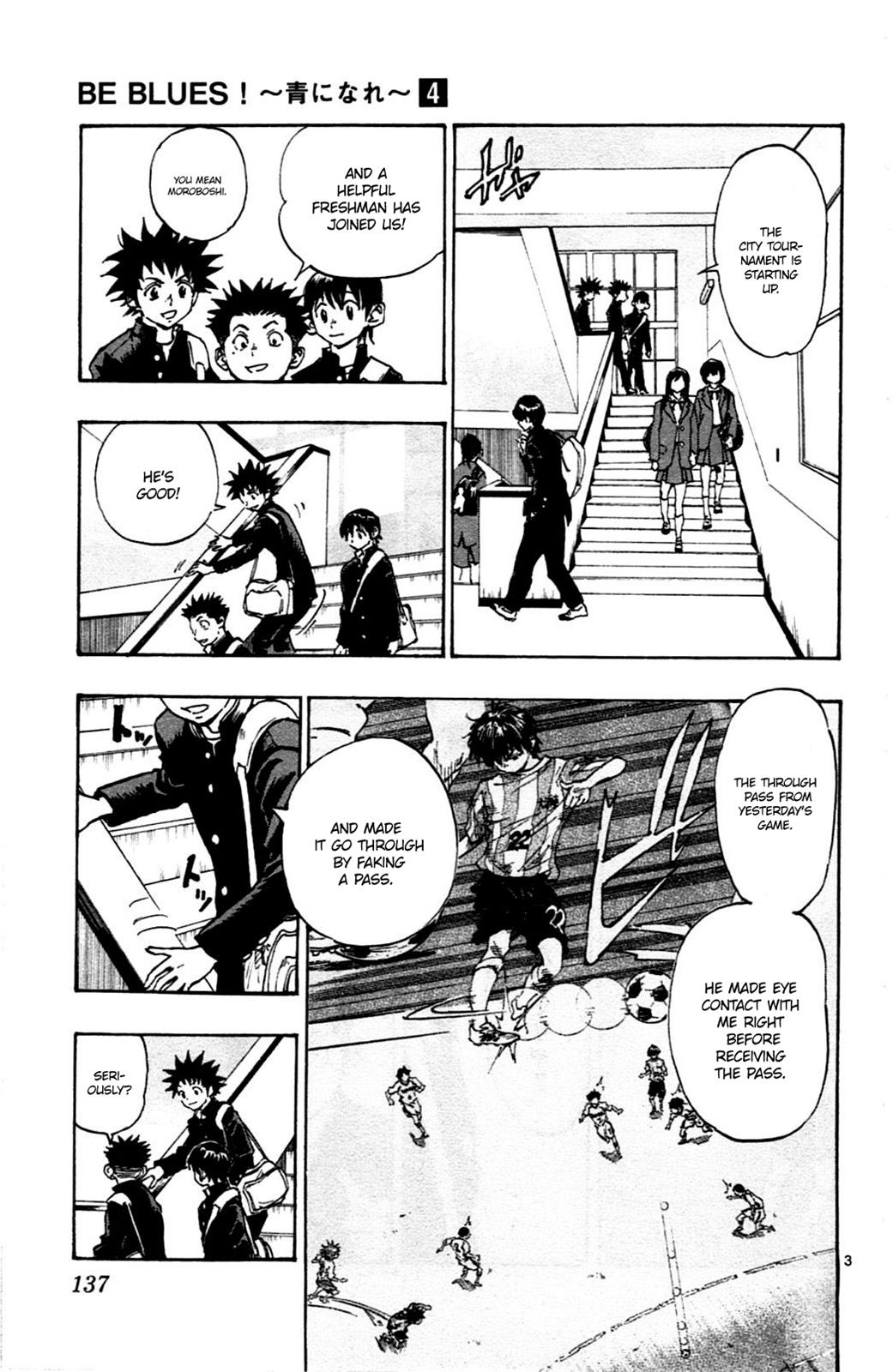 Read Be Blues! - Ao ni Nare Manga Online