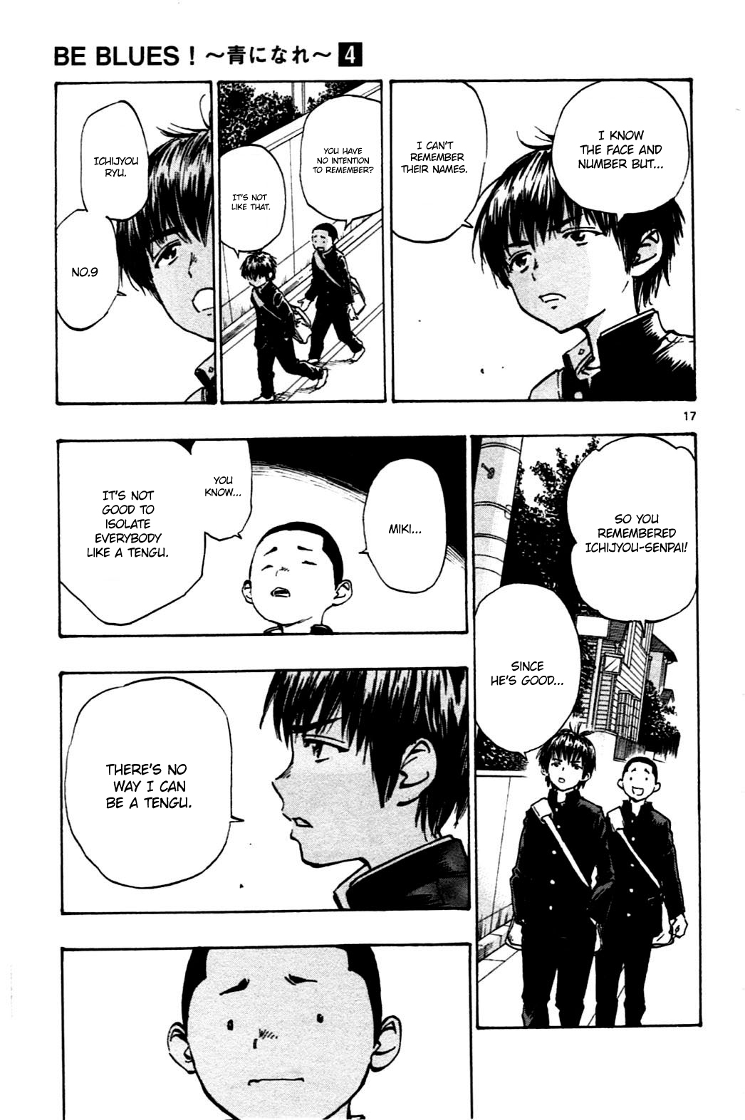 Read Be Blues! - Ao ni Nare Manga Online