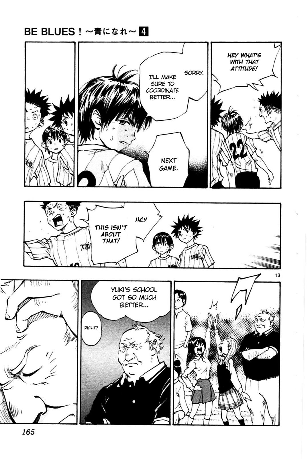 Read Be Blues! - Ao ni Nare Manga Online